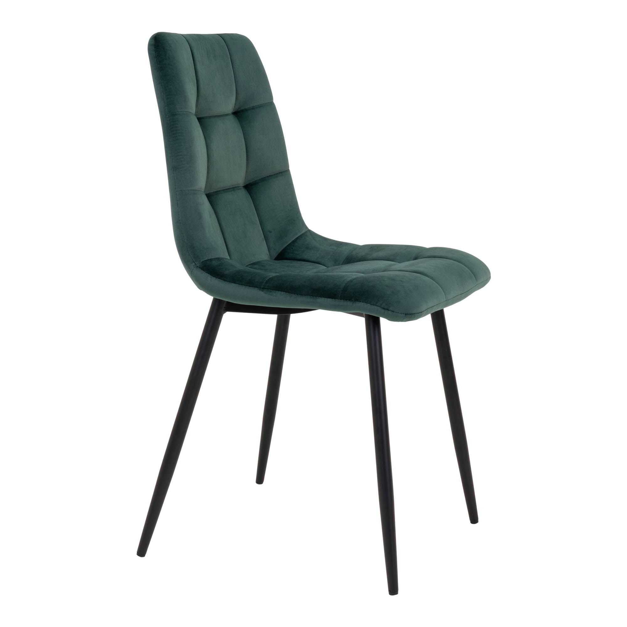 Middelfart Dining Chair – Dark Green Velvet By House Nordic (set of 2)