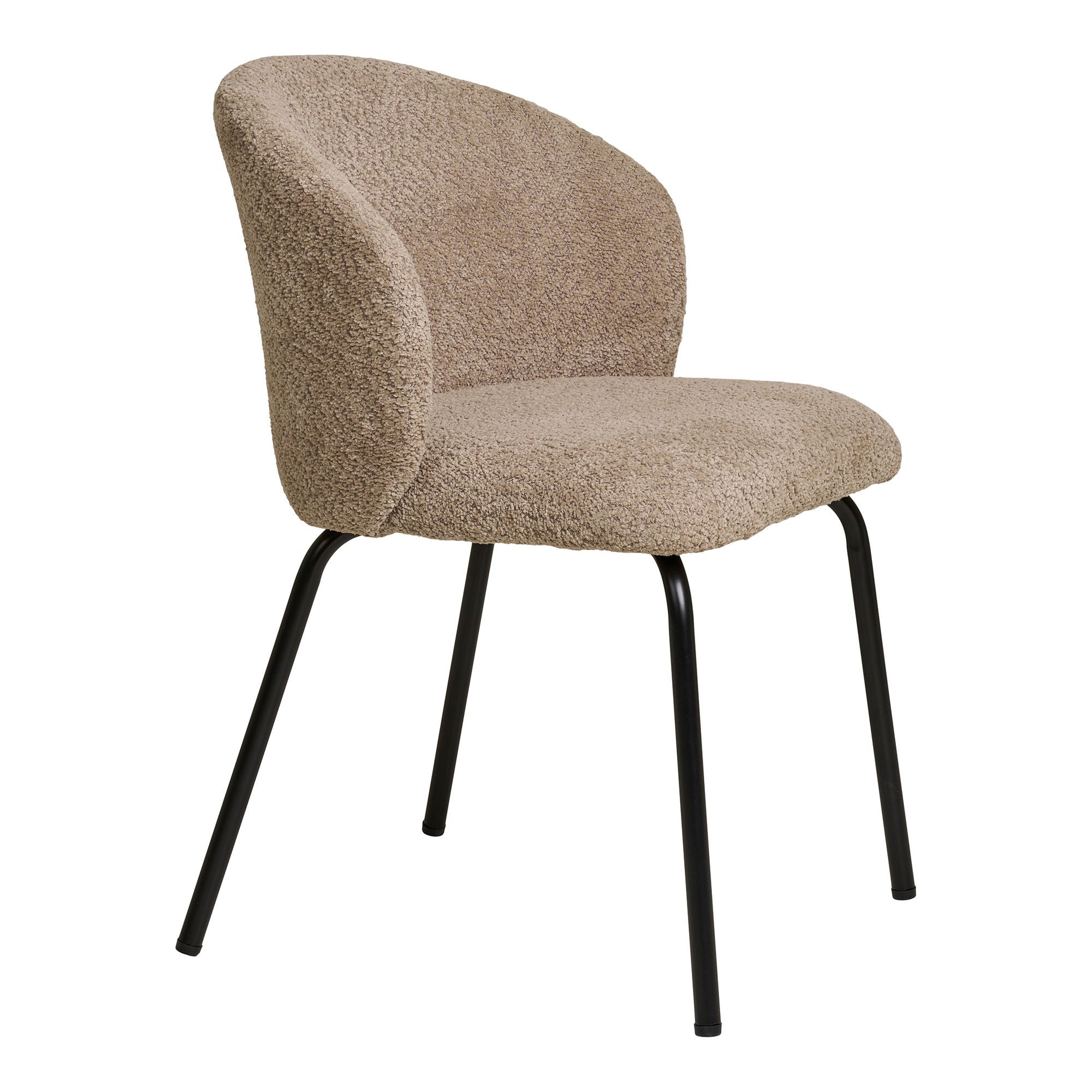 Safira Dining Chair – Beige Bouclé By House Nordic (set of 2)