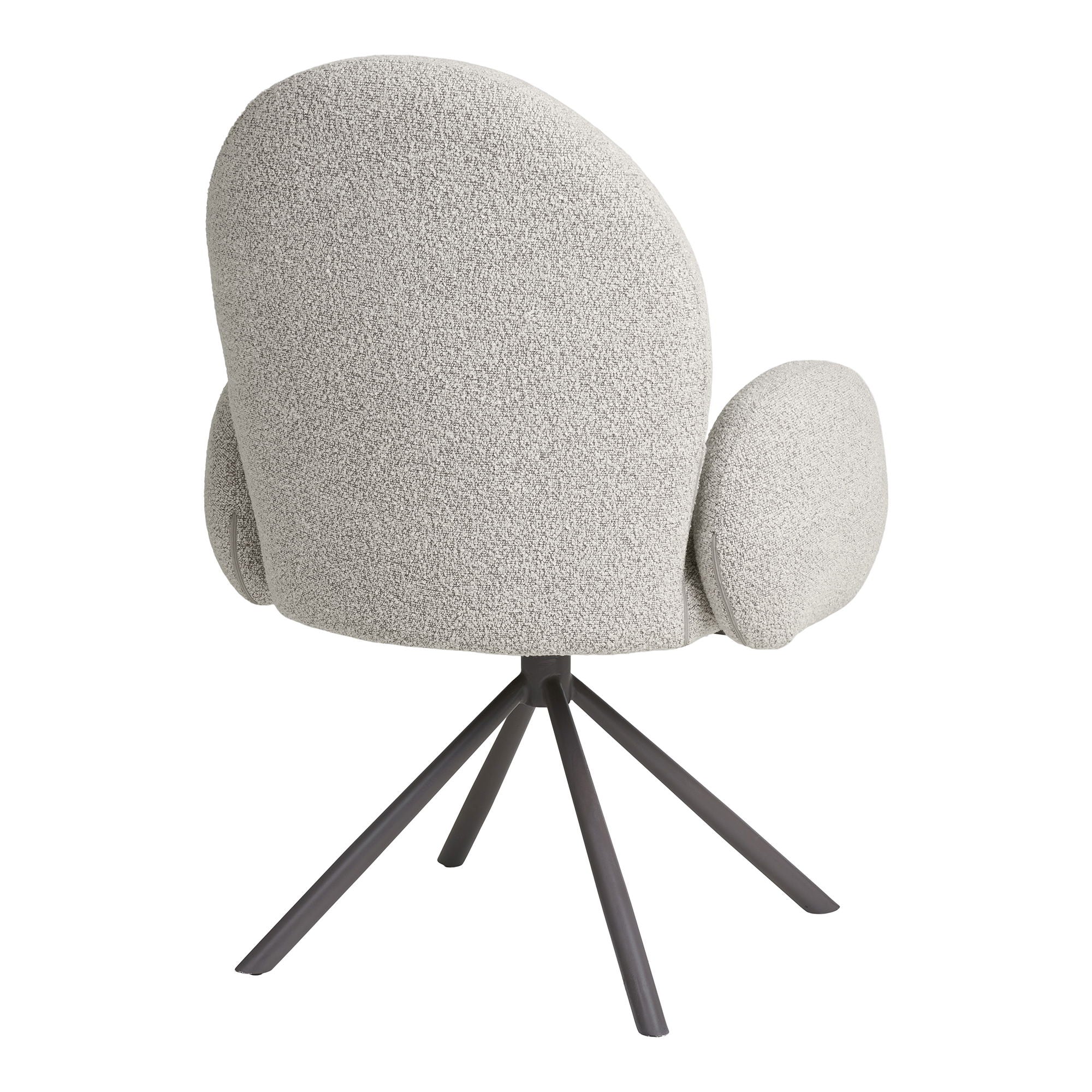 Lana Swivel Dining chair – Sand Bouclé By House Nordic