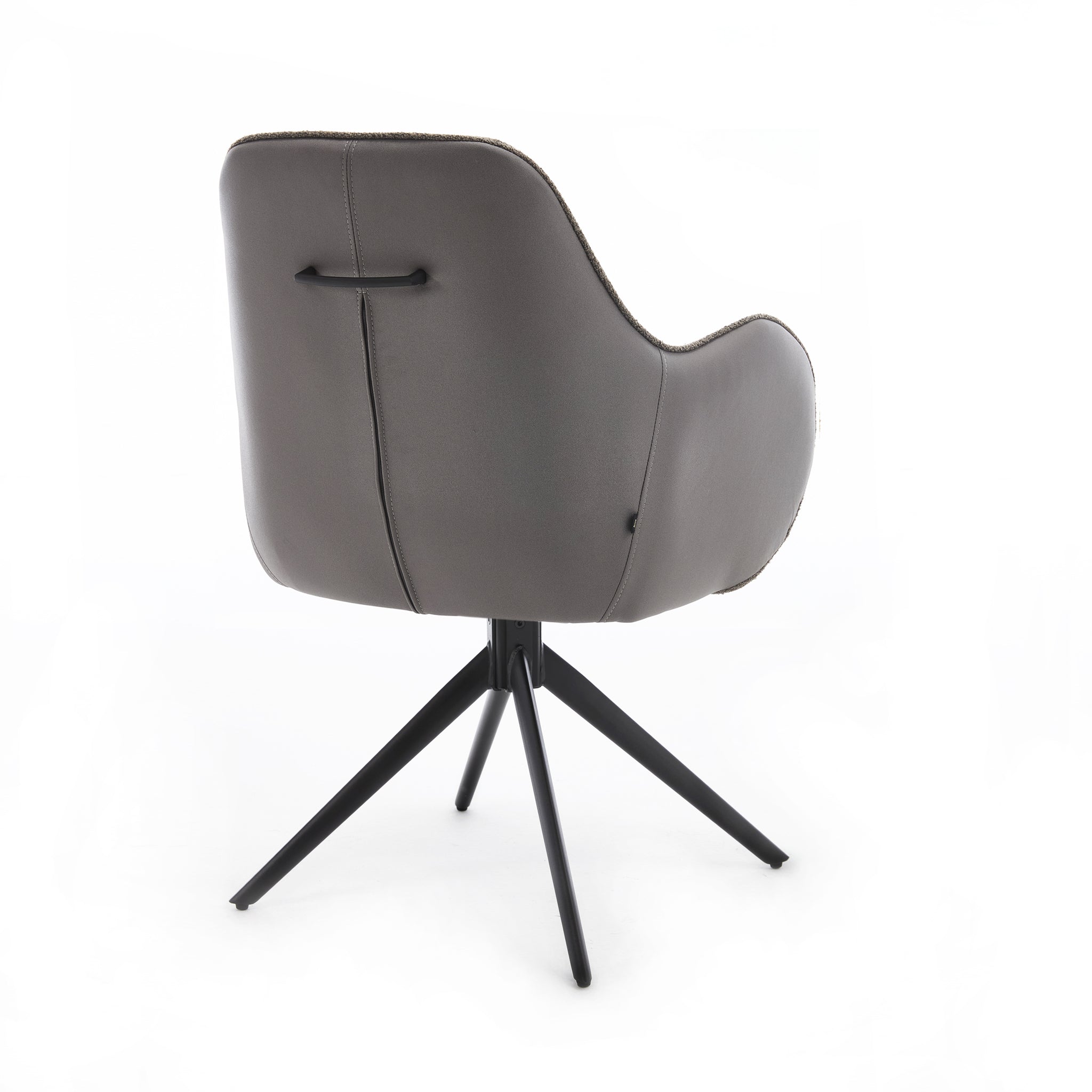 Kyler dining chair in mango wood – front view
