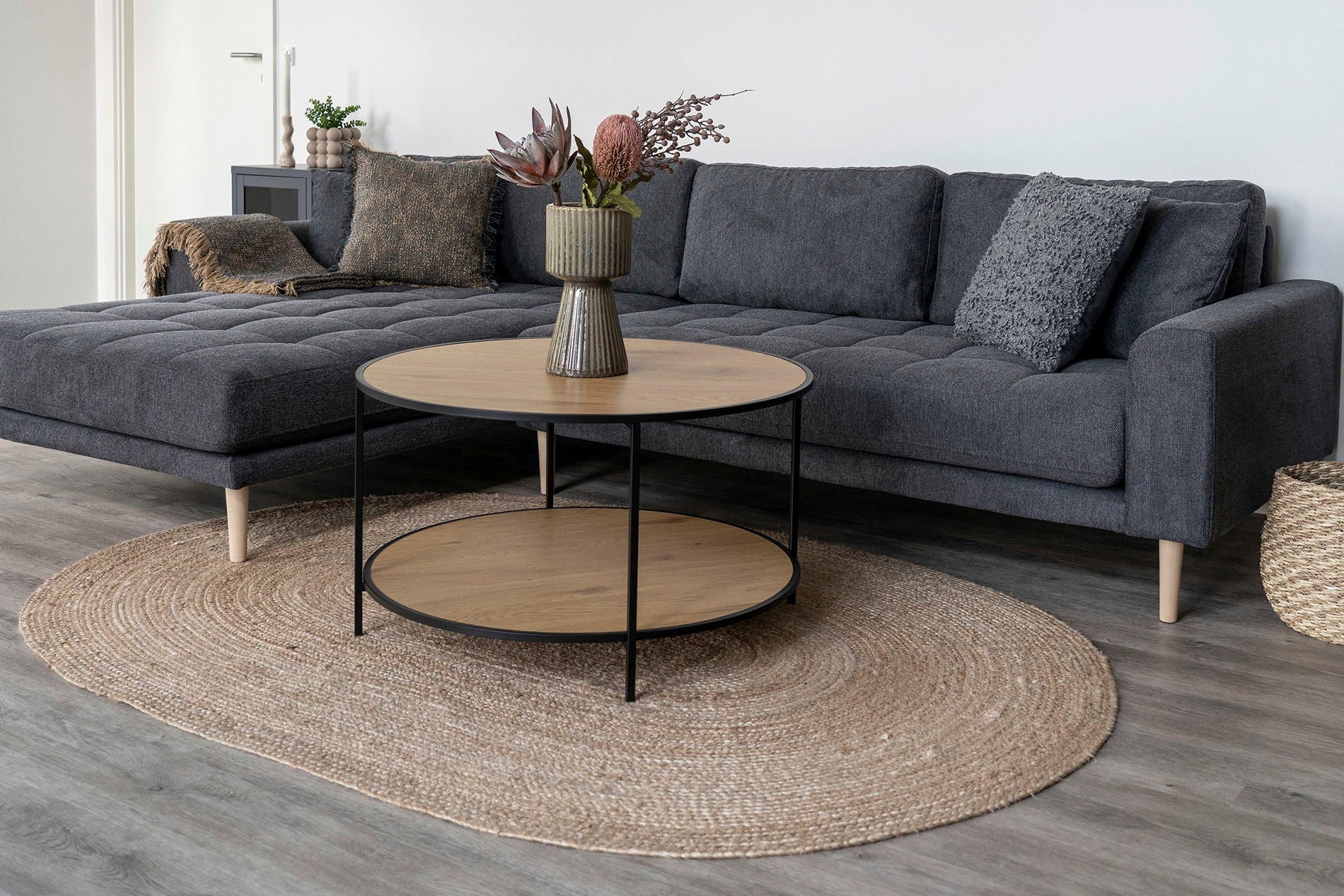 Bombay Oval Rug – Natural By House Nordic