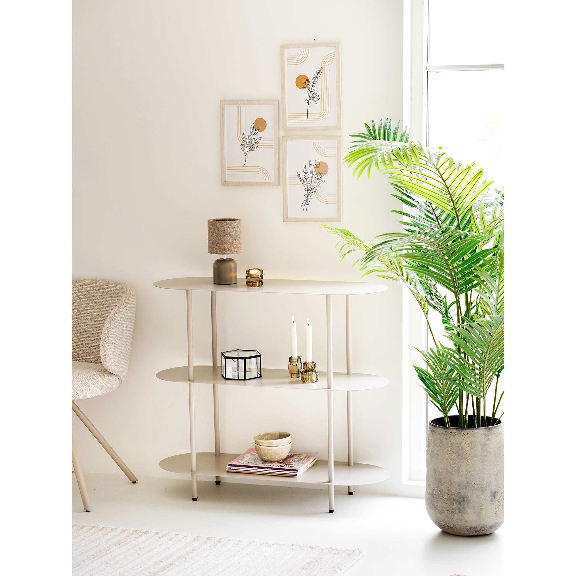 Morley table lamp – side view