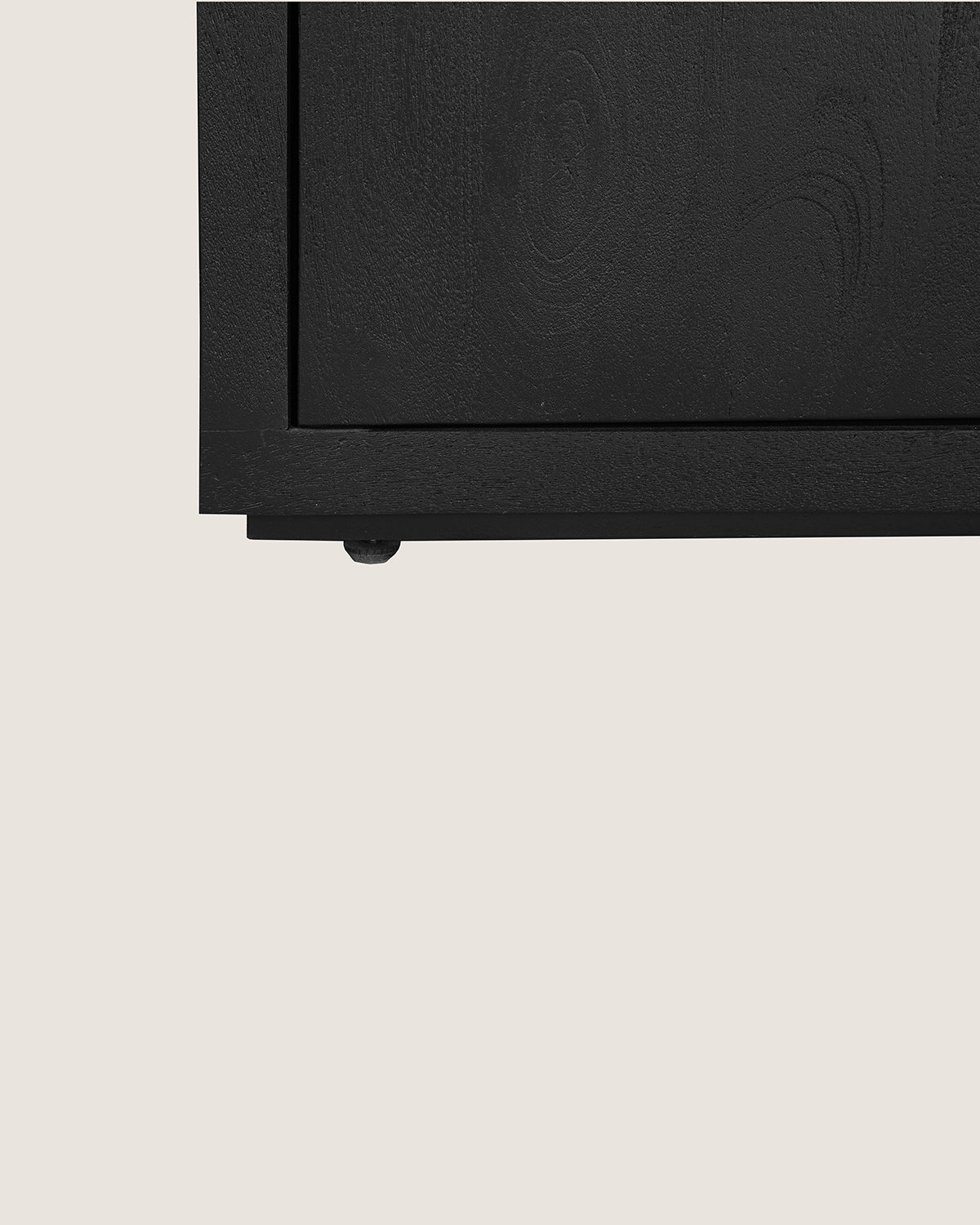 Boekenkast Hugo Black - 2 vakken 4 deuren | 80 cm