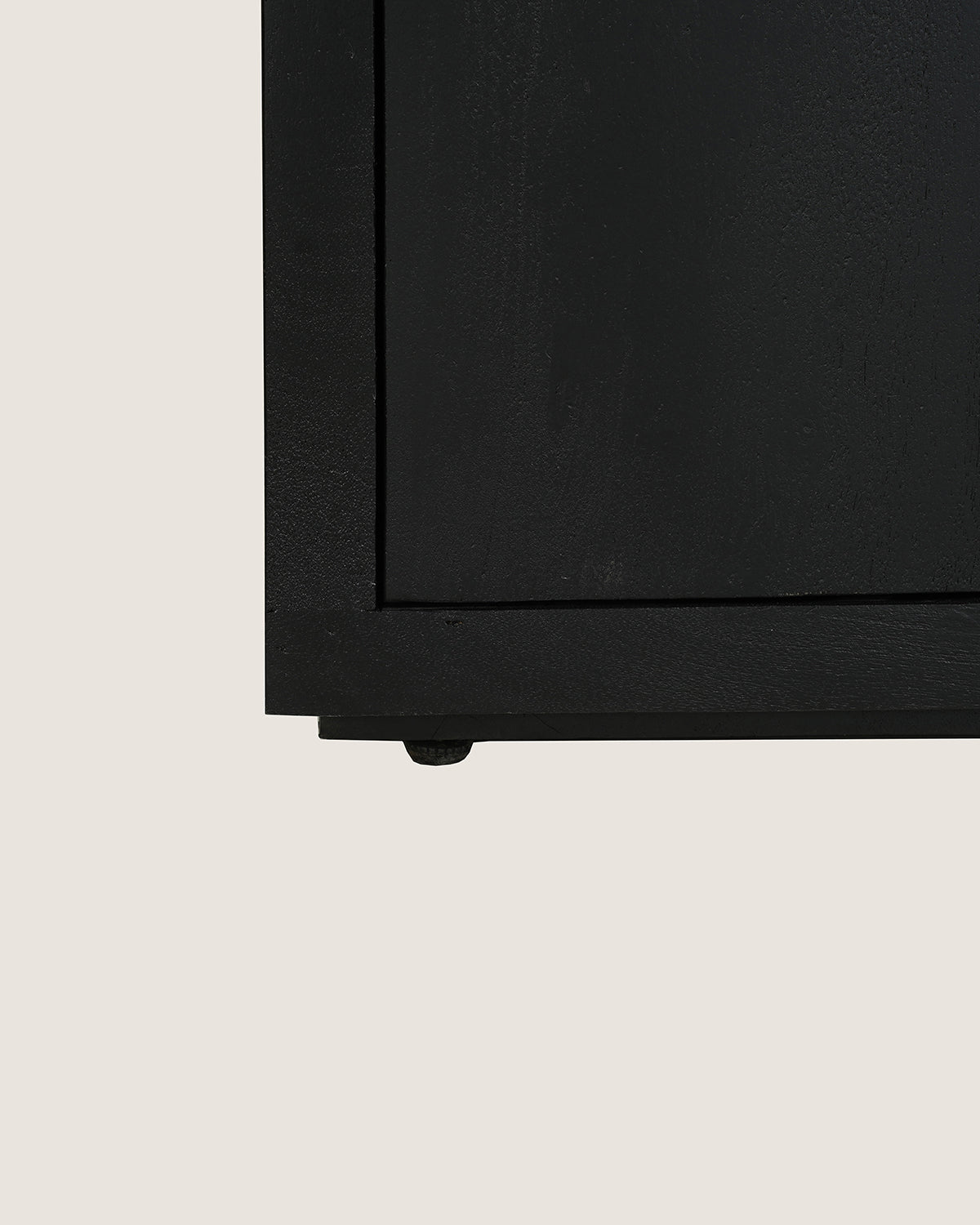 Hugo Bookshelf Black – 4 Shelves | 80 cm