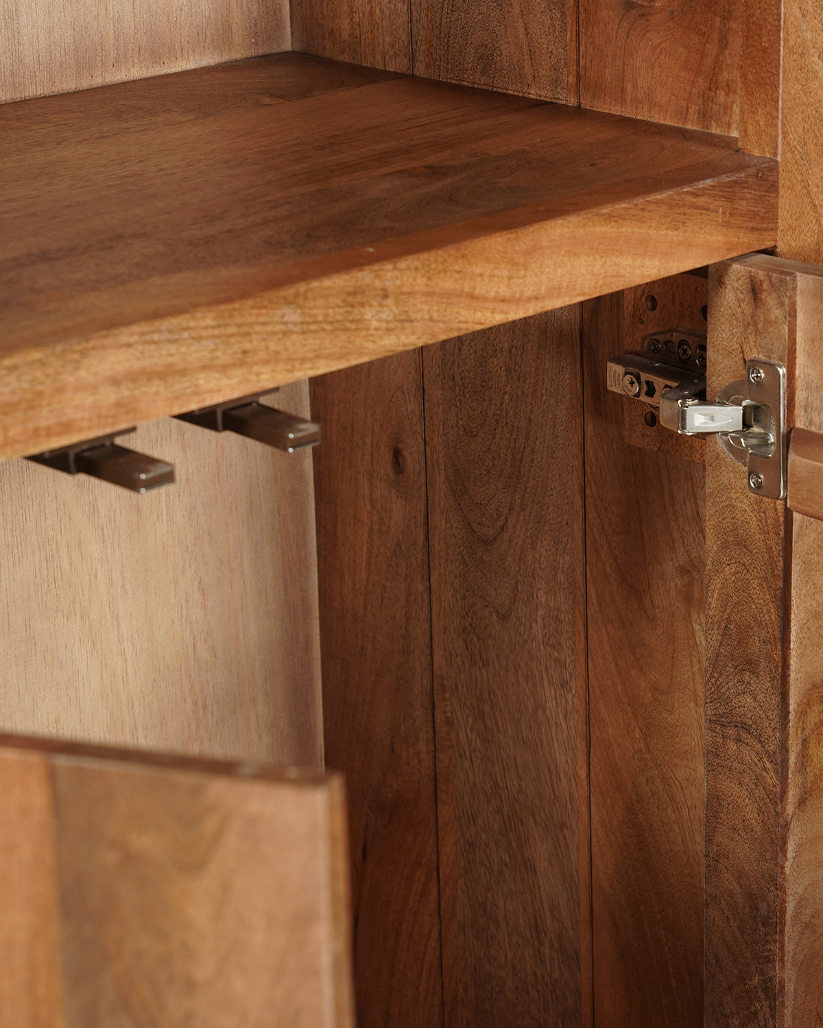 Boekenkast Hugo Brown - 2 vakken 4 deuren | 80 cm