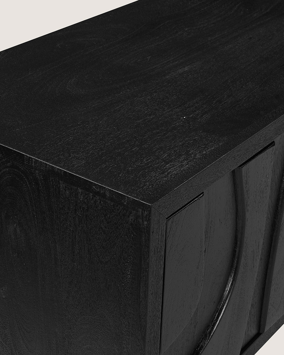 Tv-meubel Maya zwart – 4 Deuren | 200 cm