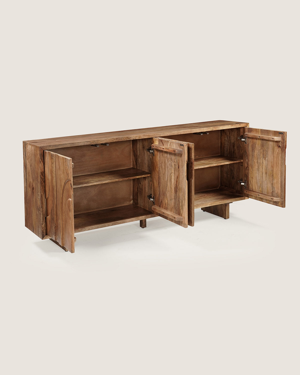 Dressoir Maya Brown - 4 Deurs | 200 cm