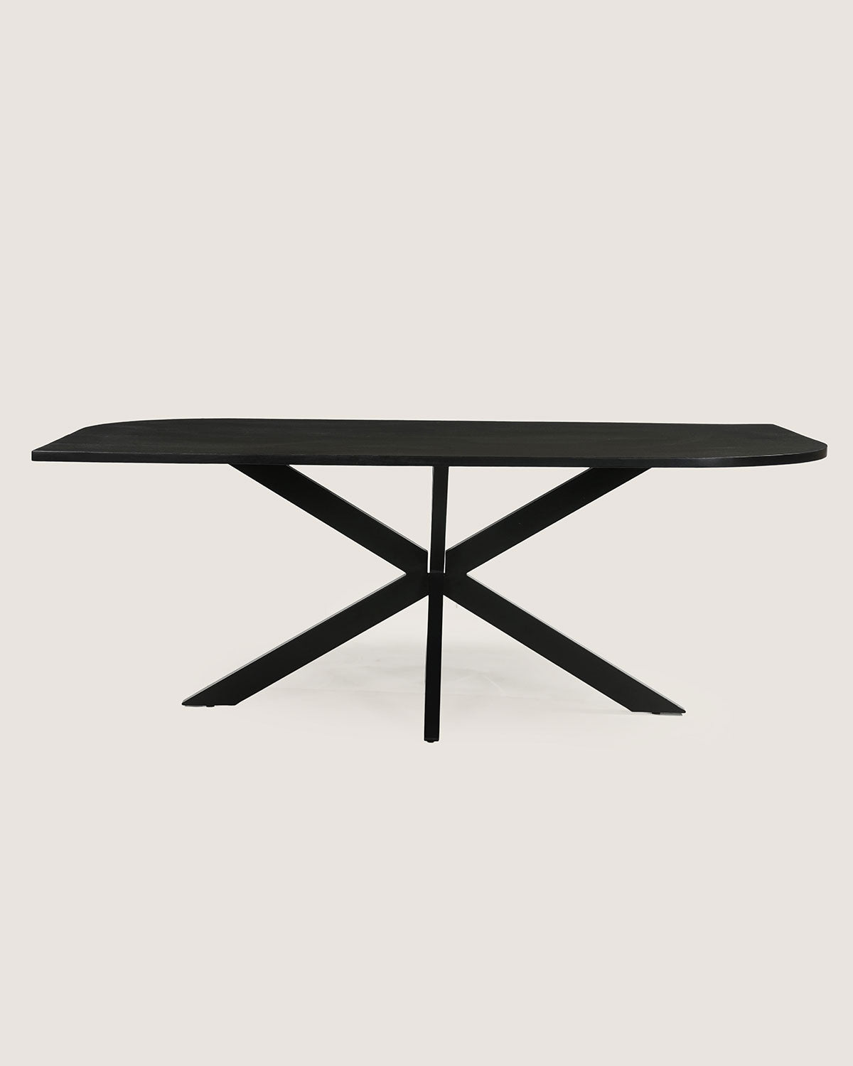 Eettafel Ella Black with Matrix Legs - Organic | 240 cm