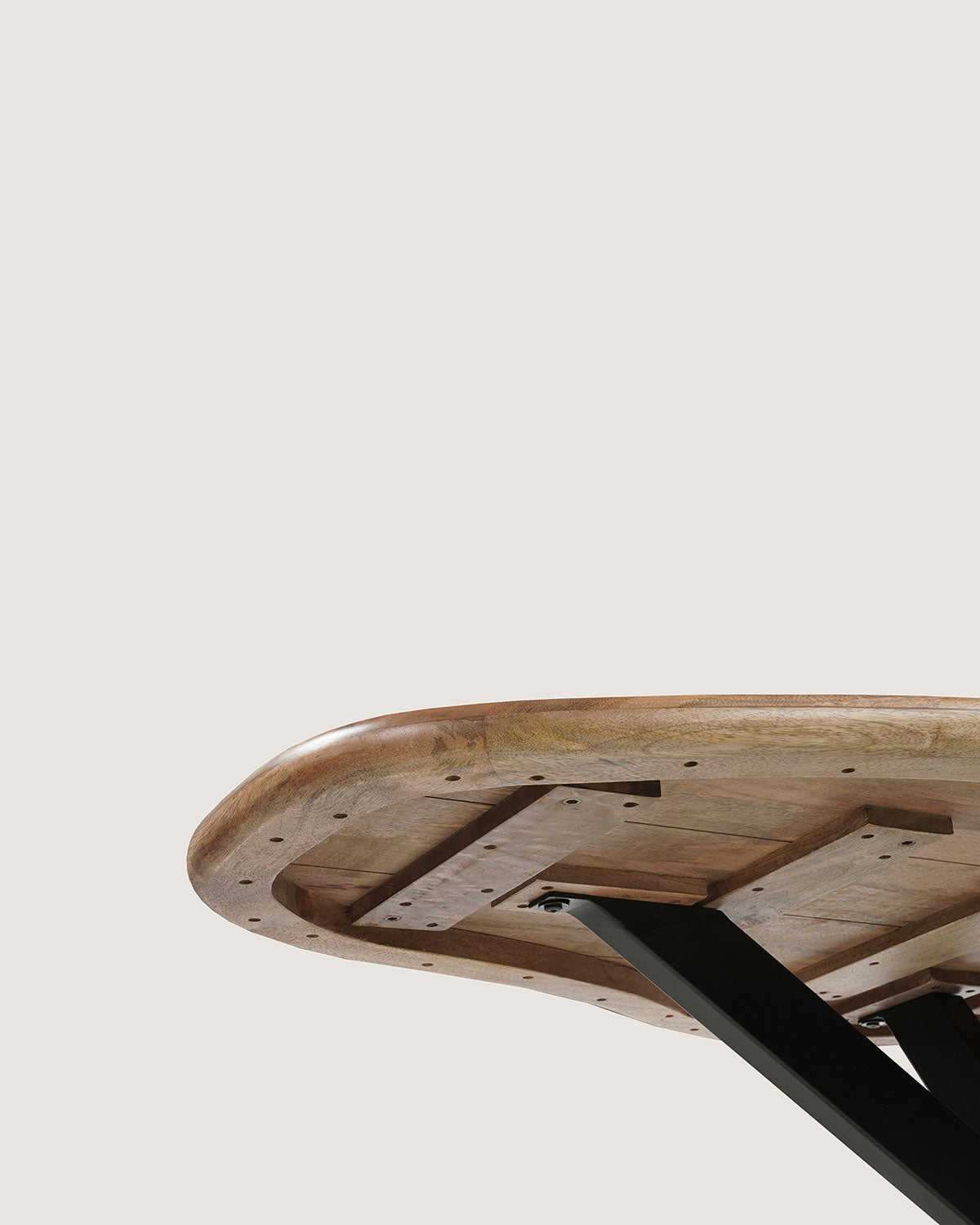 Eettafel Felix Brown with Matrix leg - Organic | 180 cm