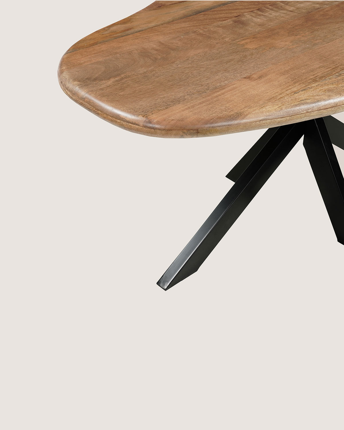 Eettafel Felix Brown with Matrix leg - Organic | 180 cm