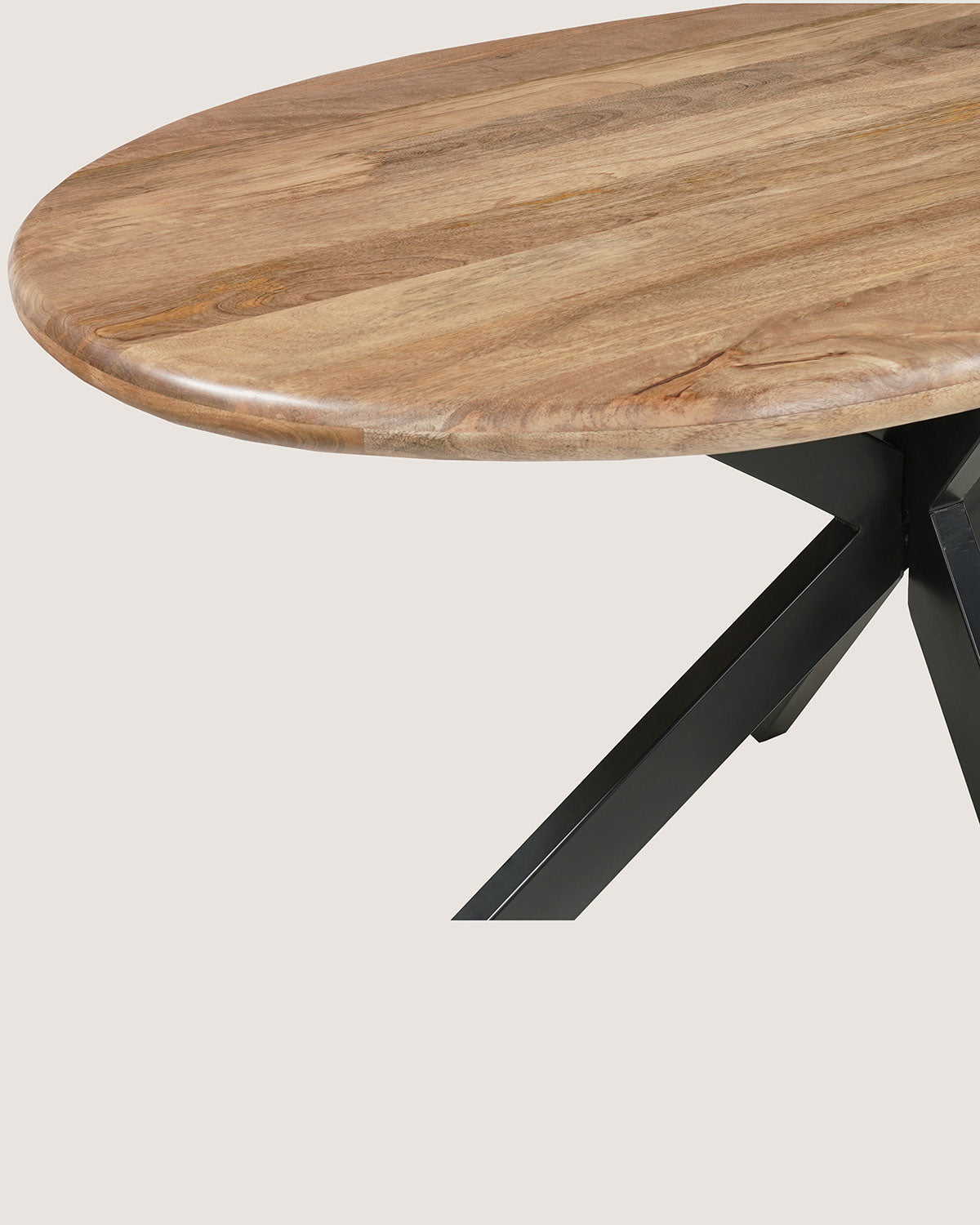 Eettafel Lily Brown with Matrix Leg - Organic | 160 cm