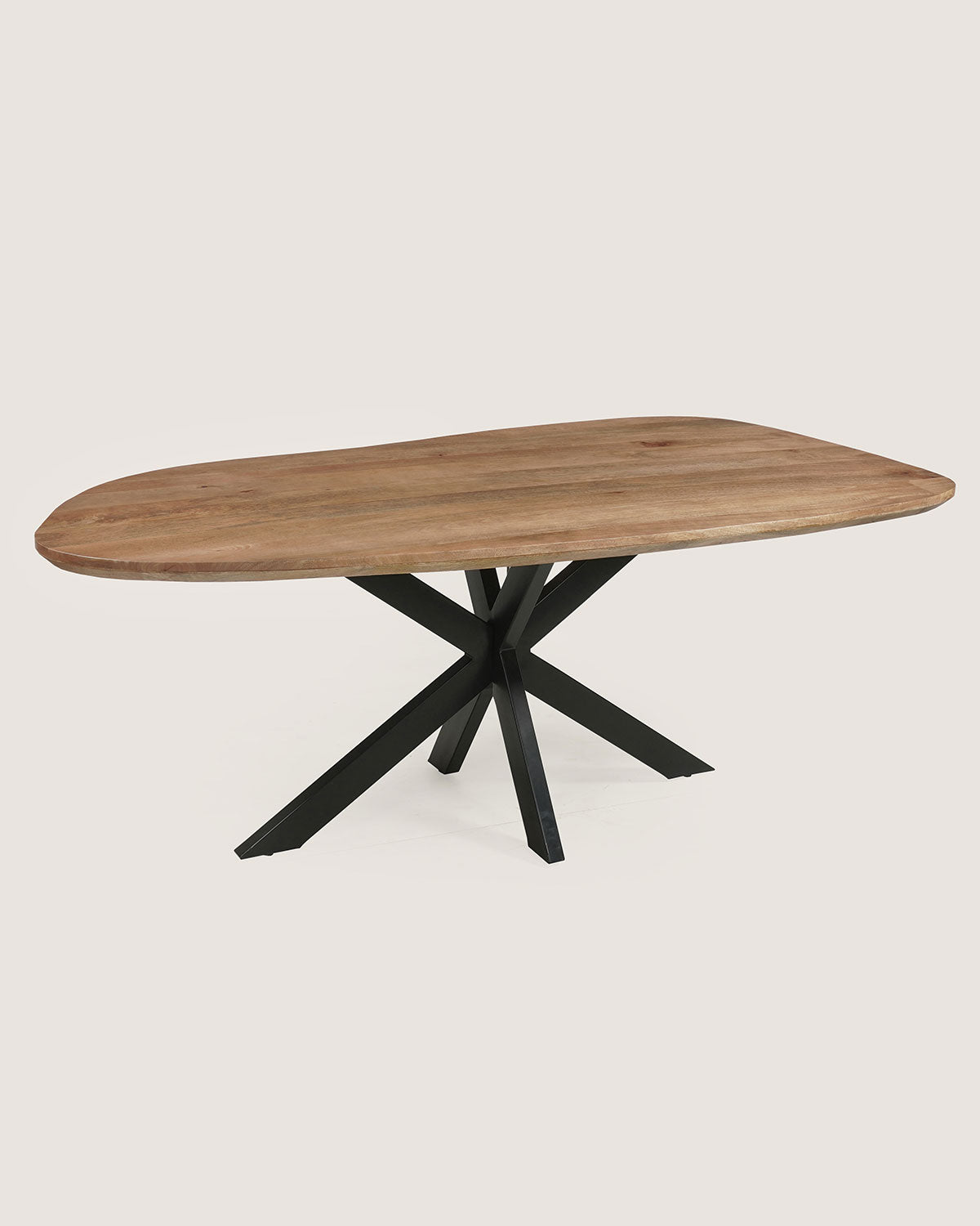 Eettafel Aurora Brown with Matrix Legs - Organic | 240 cm