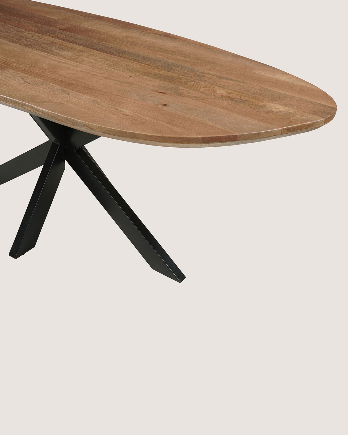 Eettafel Aurora Brown with Matrix Legs - Organic | 240 cm