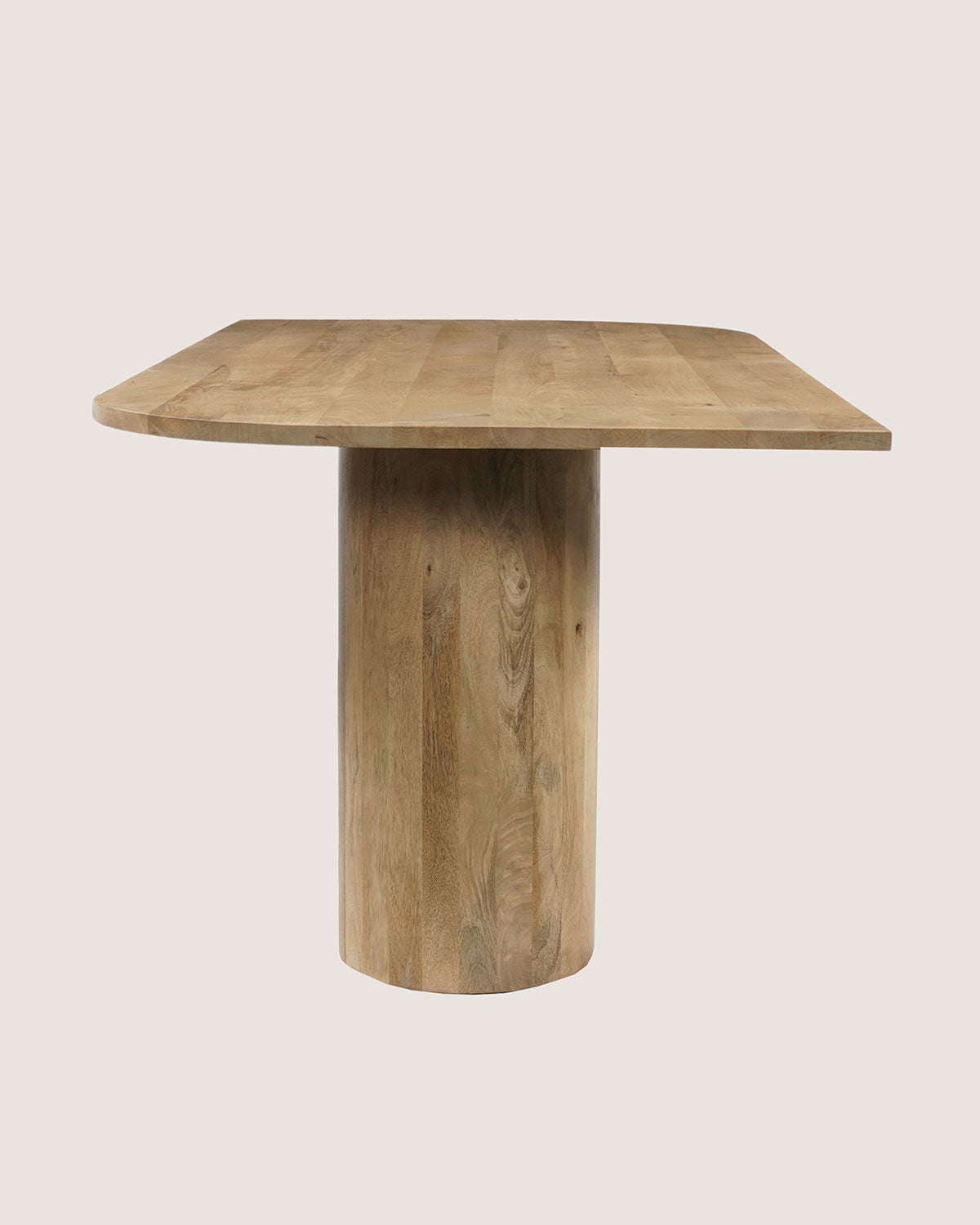 Eettafel Ella Natural with Column Legs - Organic | 200 cm