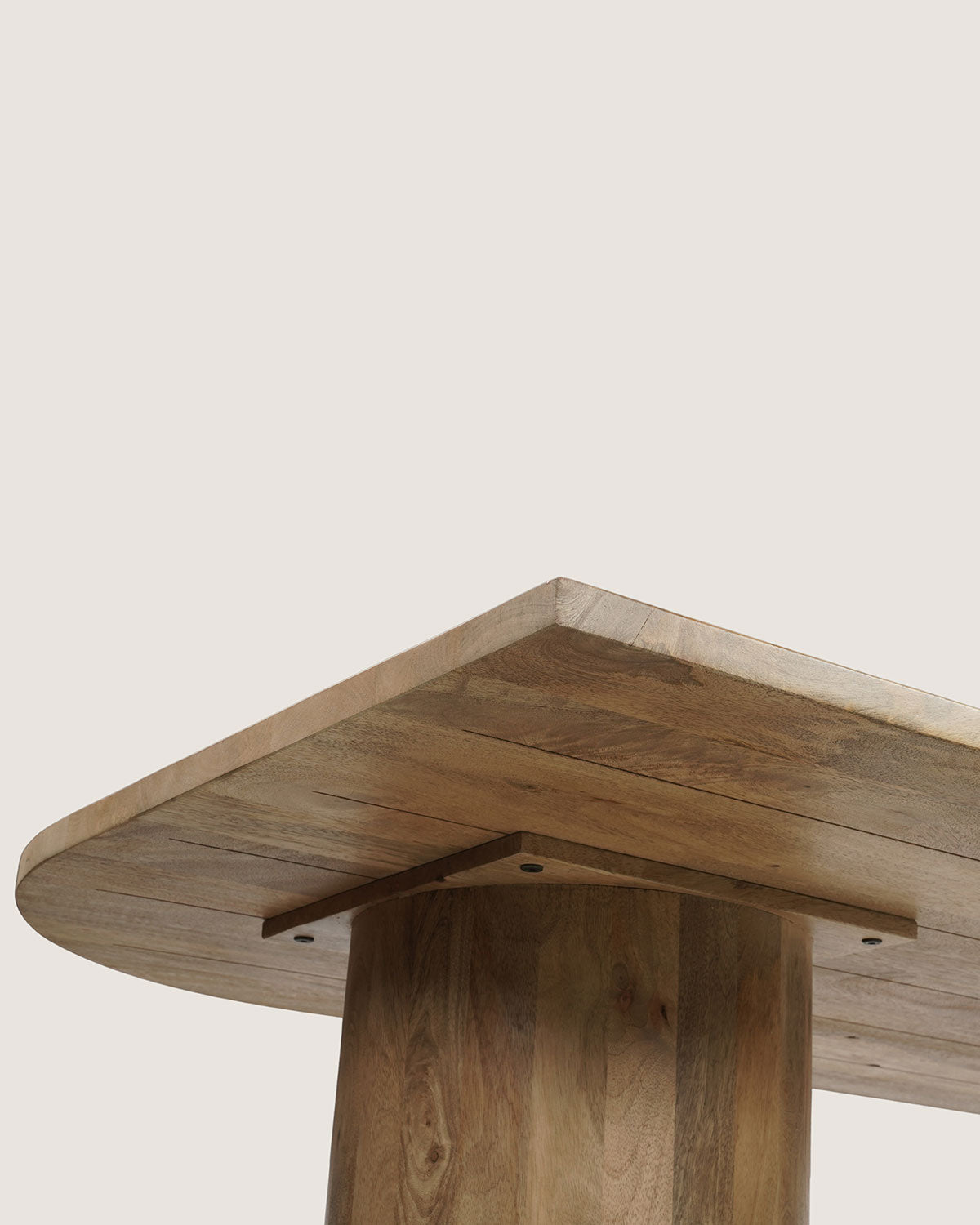 Eettafel Ella Natural with Column Legs - Organic | 200 cm