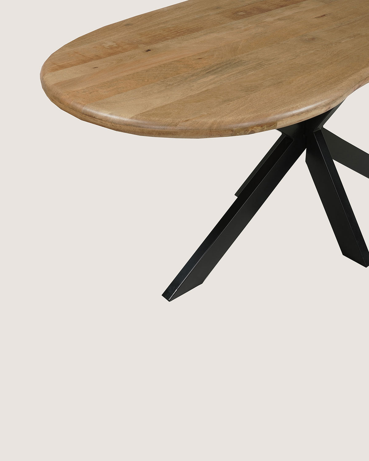 Eettafel Simon Natual with Matrix Leg- Organic | 180 cm