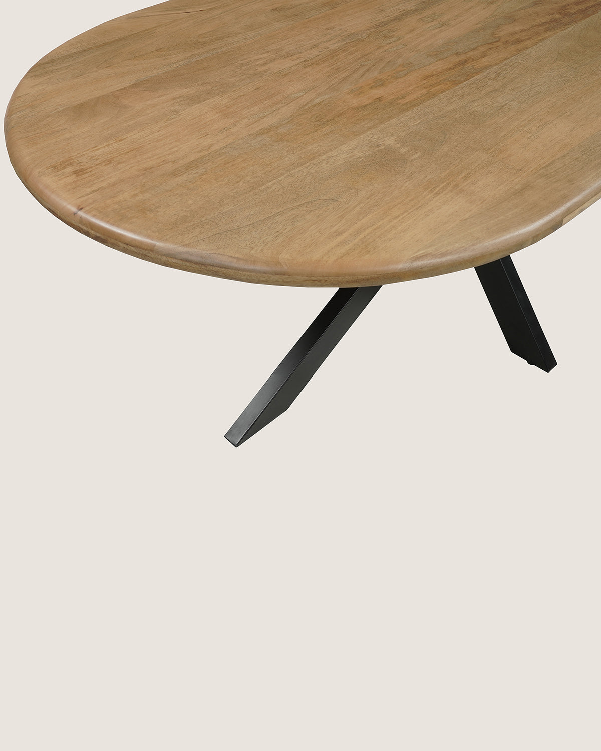 Eettafel Leah Natural with Matrix Leg- Oval, 200cm
