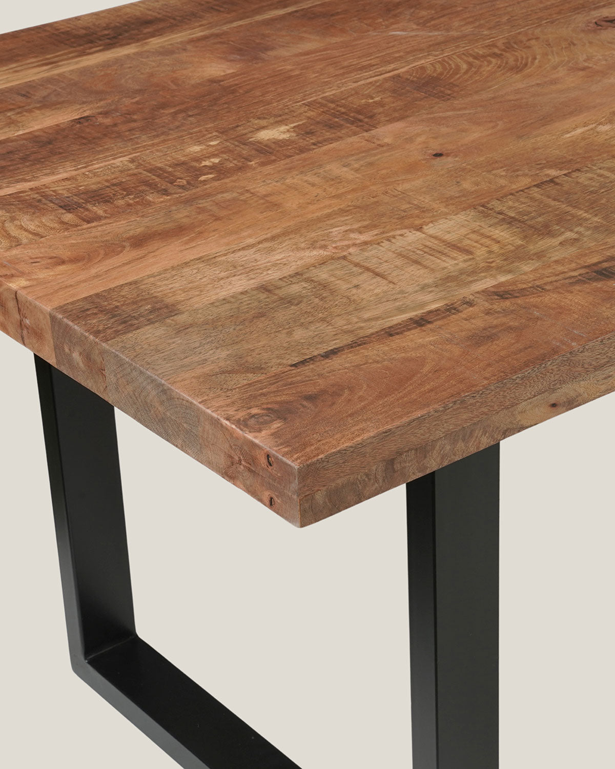 Eettafel Lina Rustic with U Leg - Rectangular | 160 cm