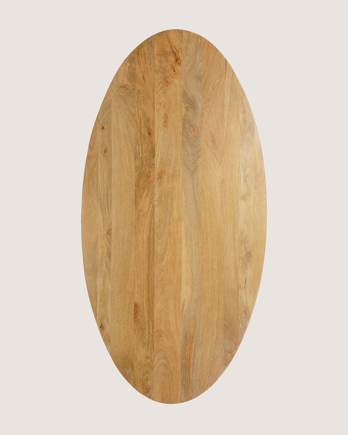 Eettafel Lotte Natural with Wooden Matrix Leg - Oval | 140 cm