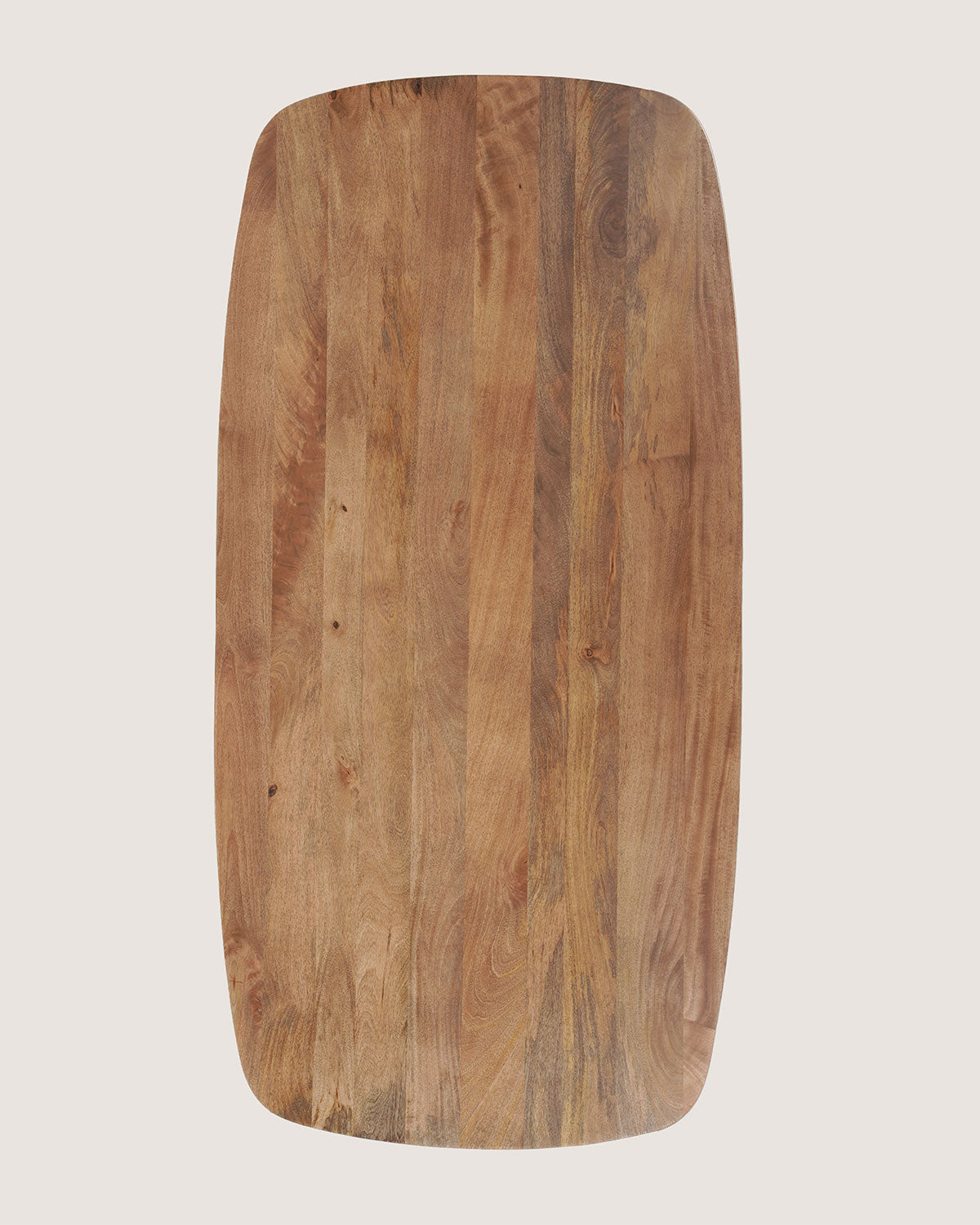 Eettafel Fynn Brown with Wooden Matrix Legs - Danish Oval | 140 cm