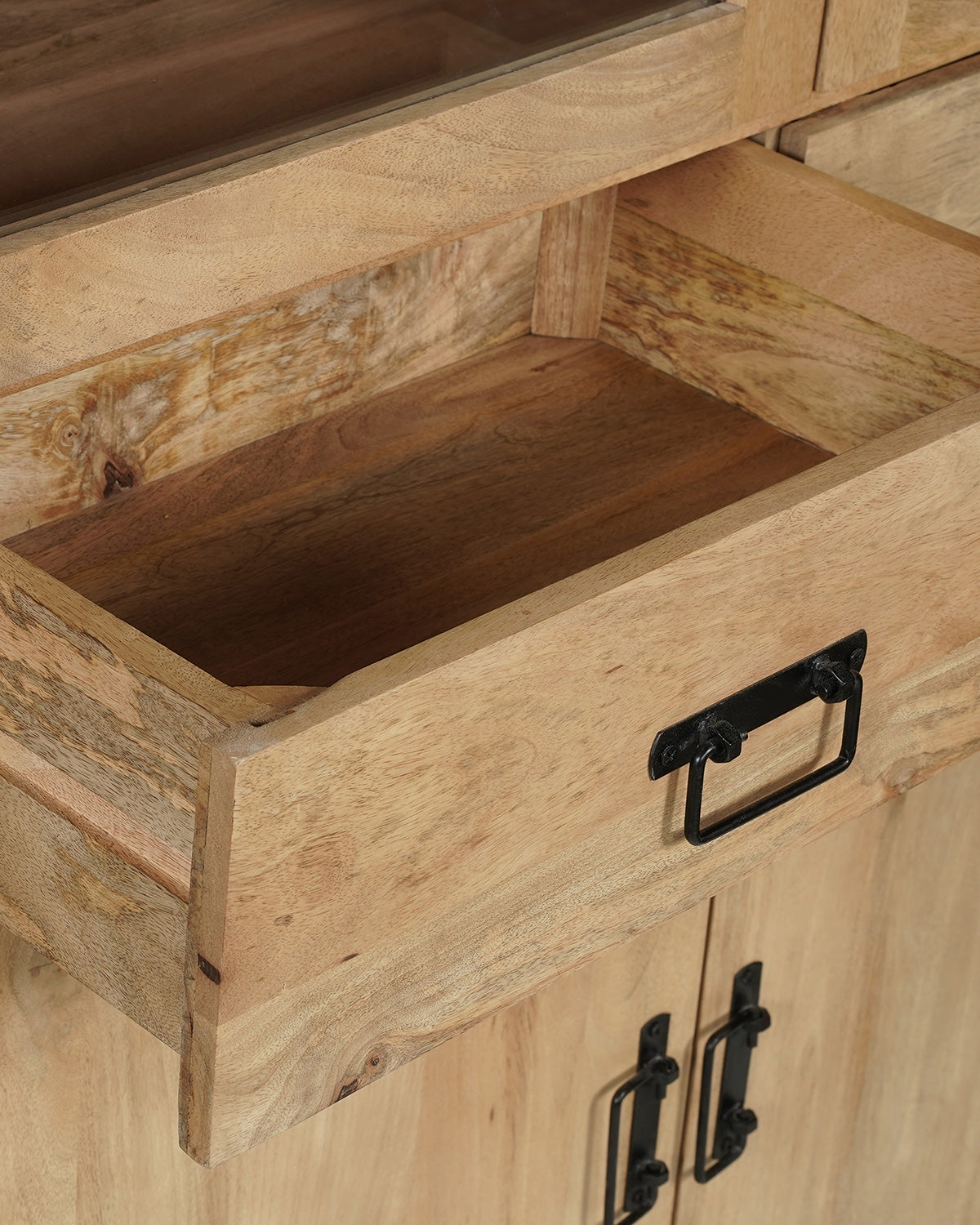 Vitrinekast Rio Natural | 115 cm