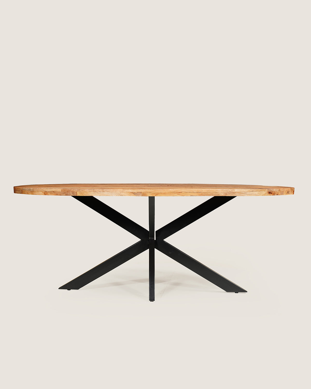 Eettafel Eva Rustic - Oval | 140 cm