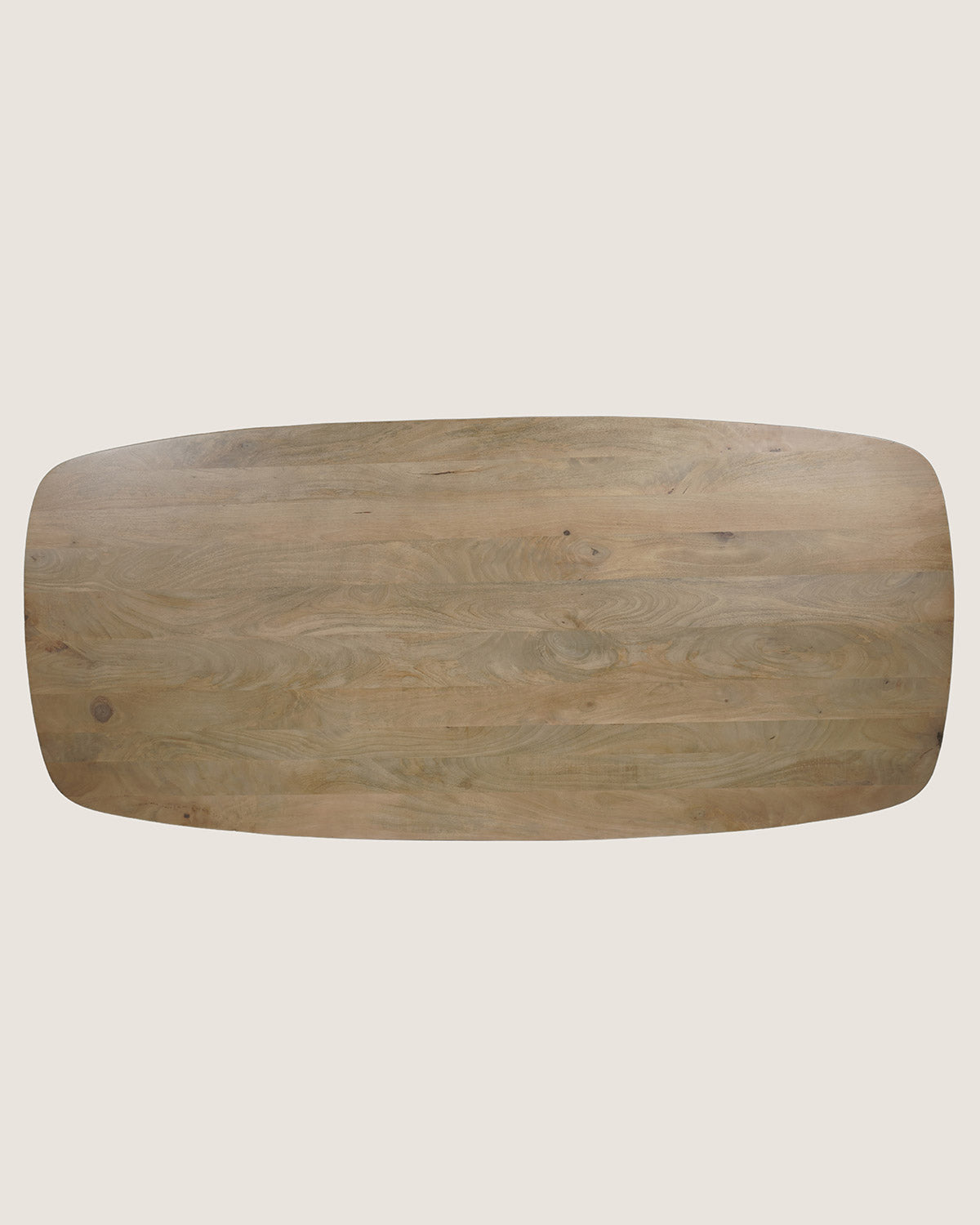 Eettafel Fynn Natural met Matrix poten - Deens ovaal