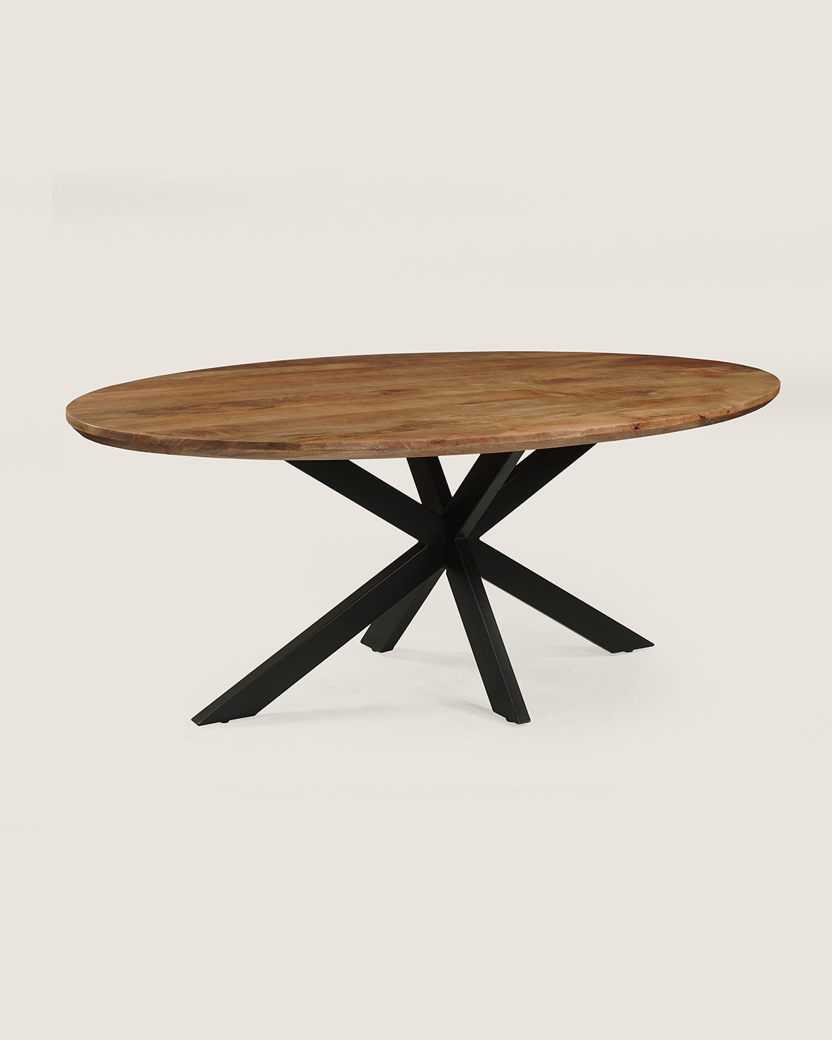 Eettafel Lotte Brown with Matrix Leg - Oval | 140 cm