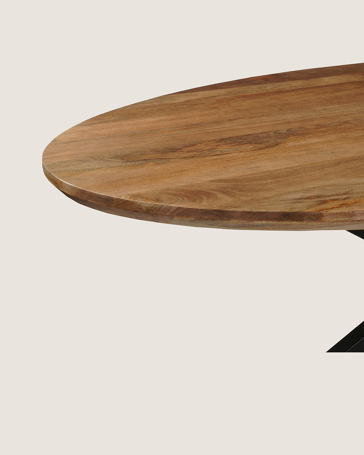 Eettafel Lotte Brown with Matrix Leg - Oval | 140 cm