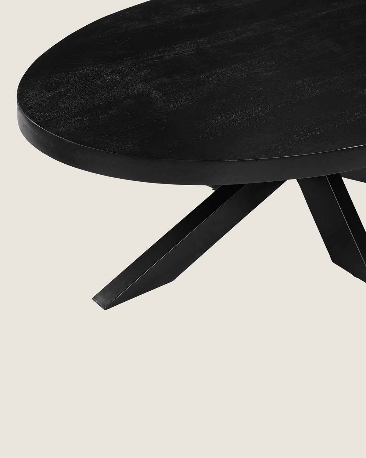 Salontafel Eva Black - Oval