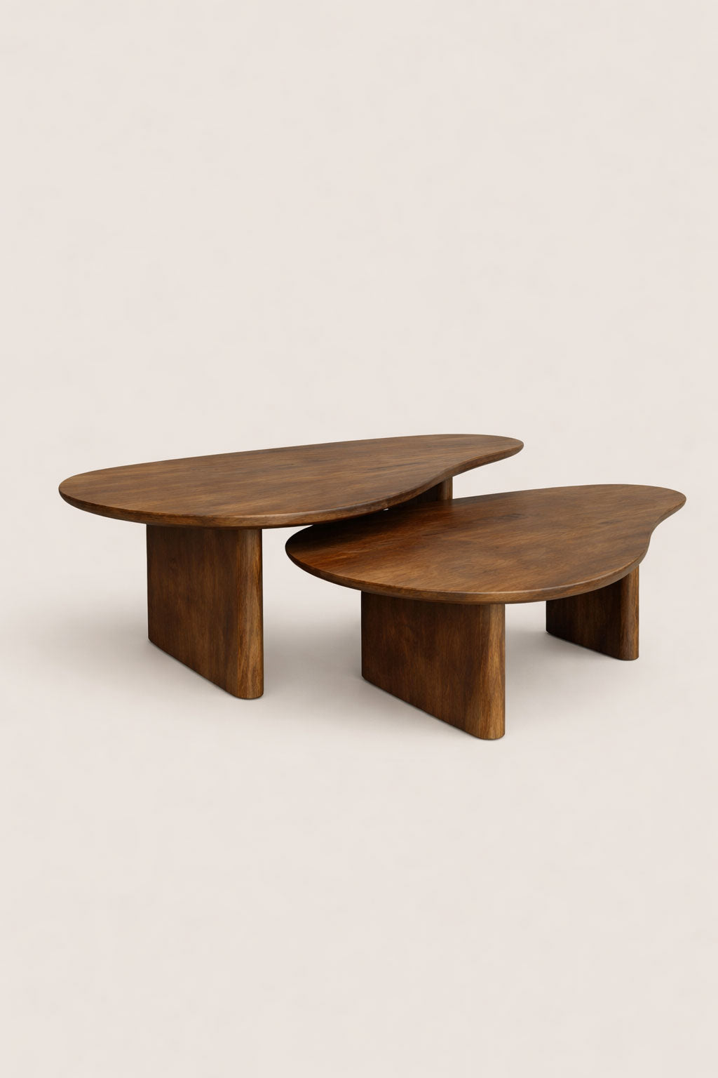 Salontafel Henk Brown - Organic | Set Van 2