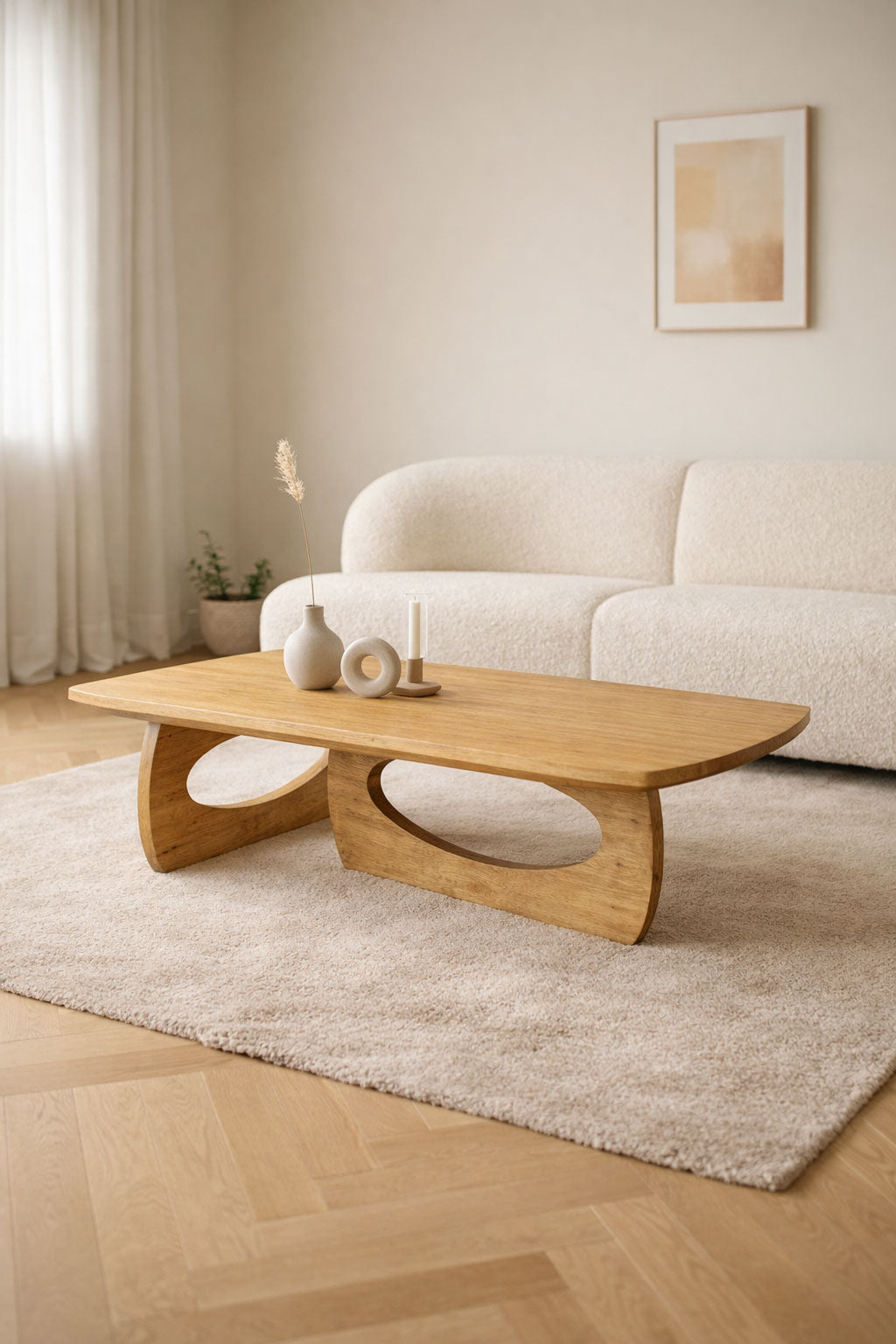 Salontafel Richard Natural - Danish Oval