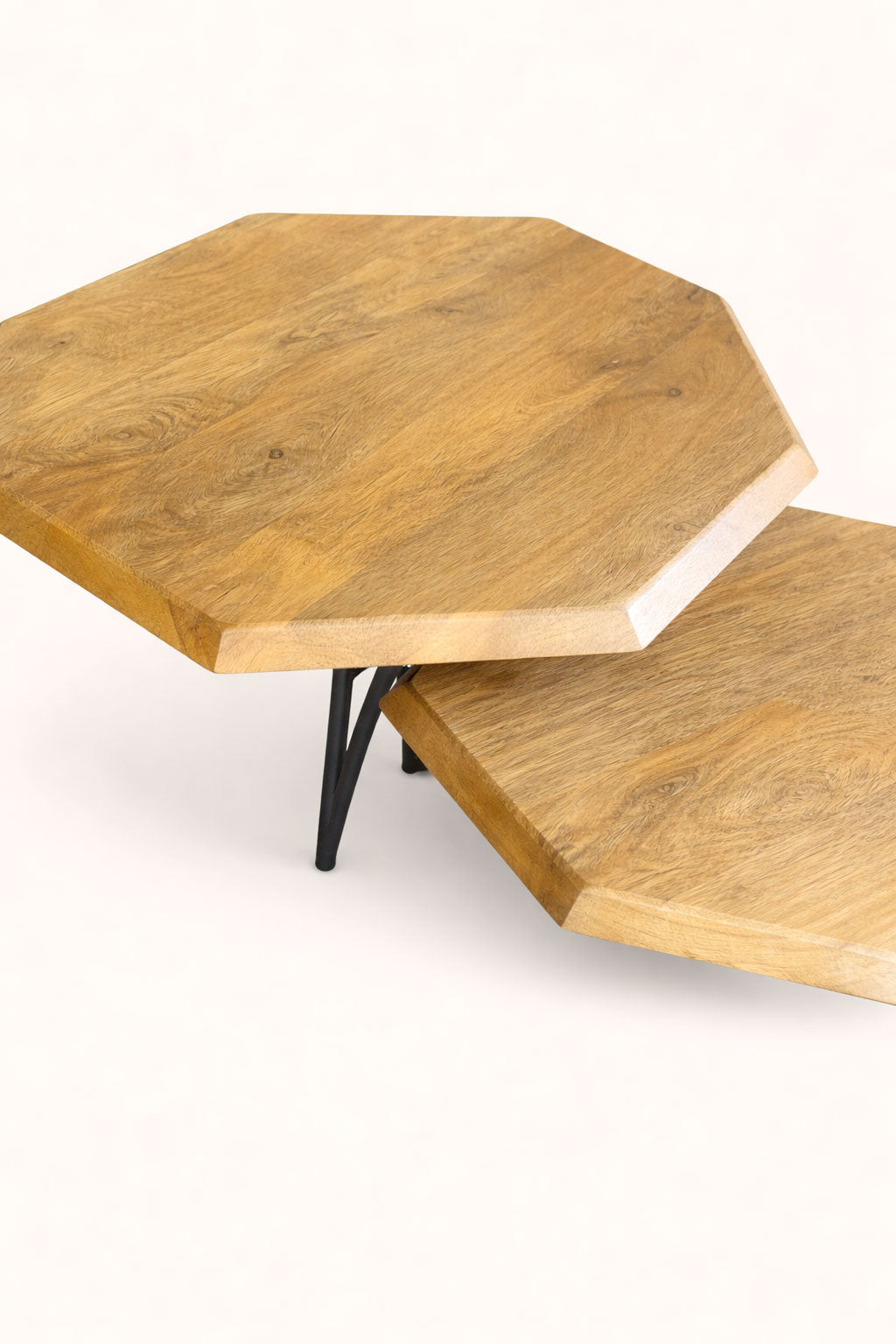 Salontafel Stuart Naturel - Achthoek | Setbusje 2