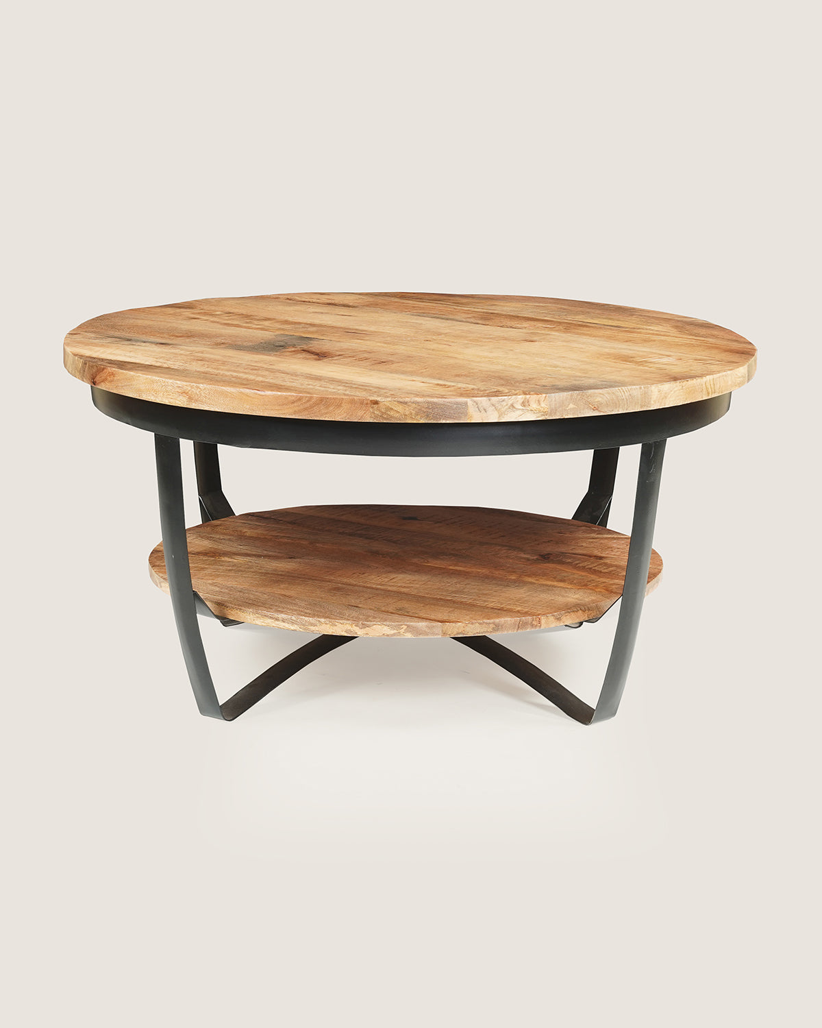 Salontafel Violet Rustic - Round | 90 cm