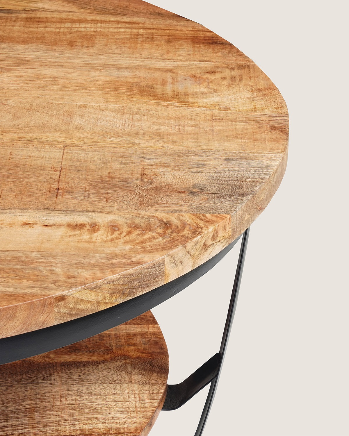 Salontafel Violet Rustic - Round | 90 cm