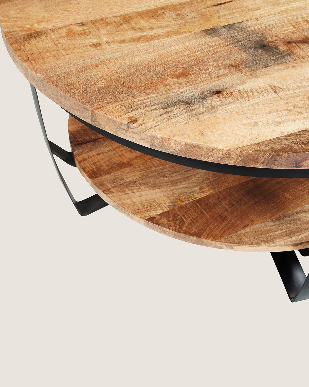 Salontafel Violet Rustic - Round | 90 cm