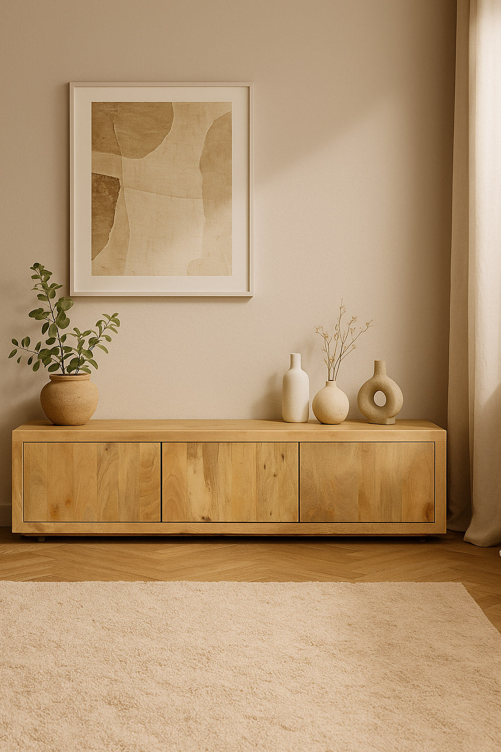 Tv Meubel Hugo Natural | 160 cm