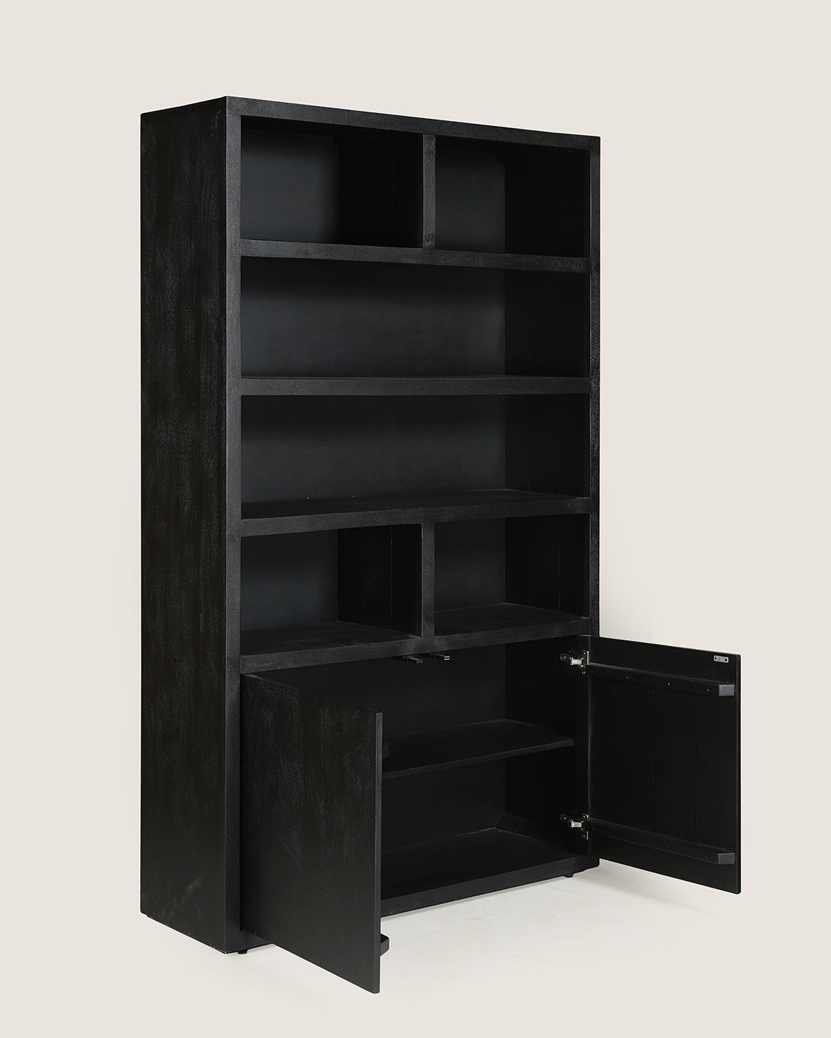 Vakkenkast Hugo Black | 120 cm