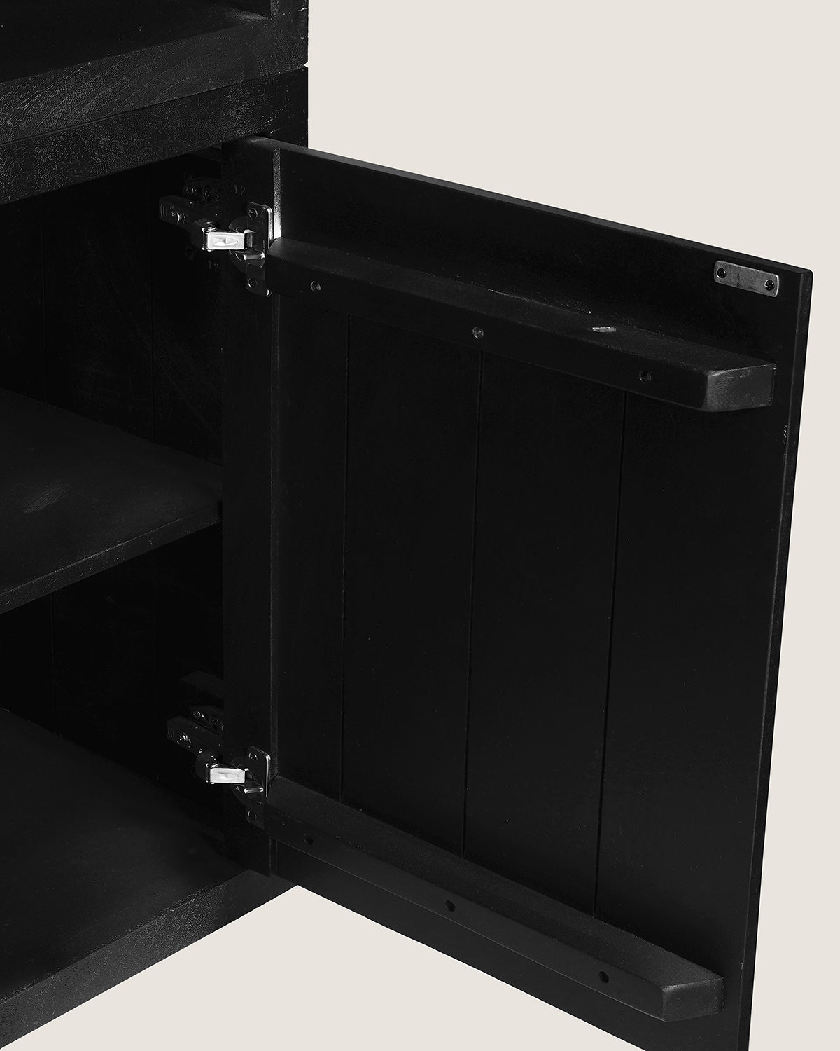 Vakkenkast Hugo Black | 150 cm