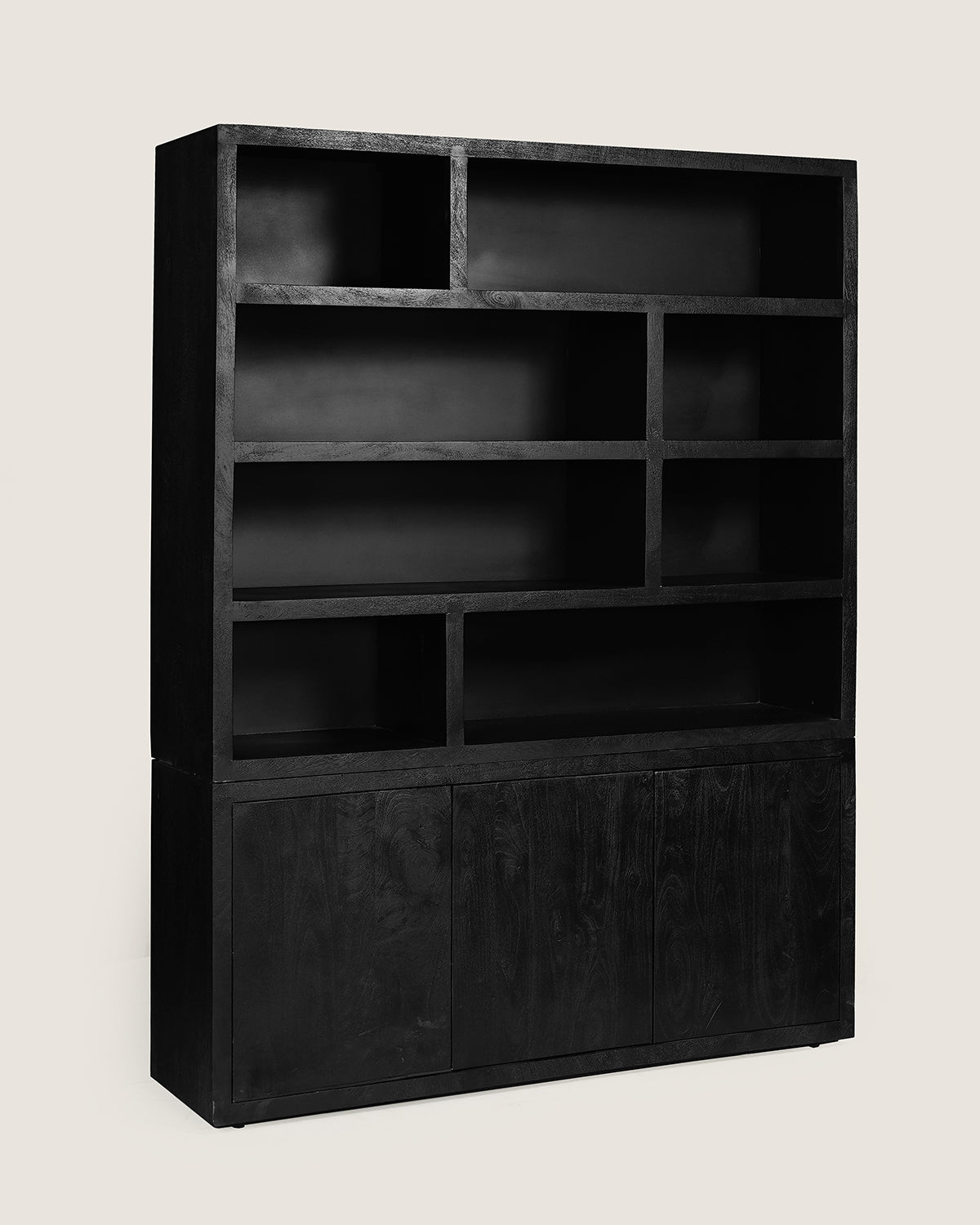 Vakkenkast Hugo Black | 150 cm