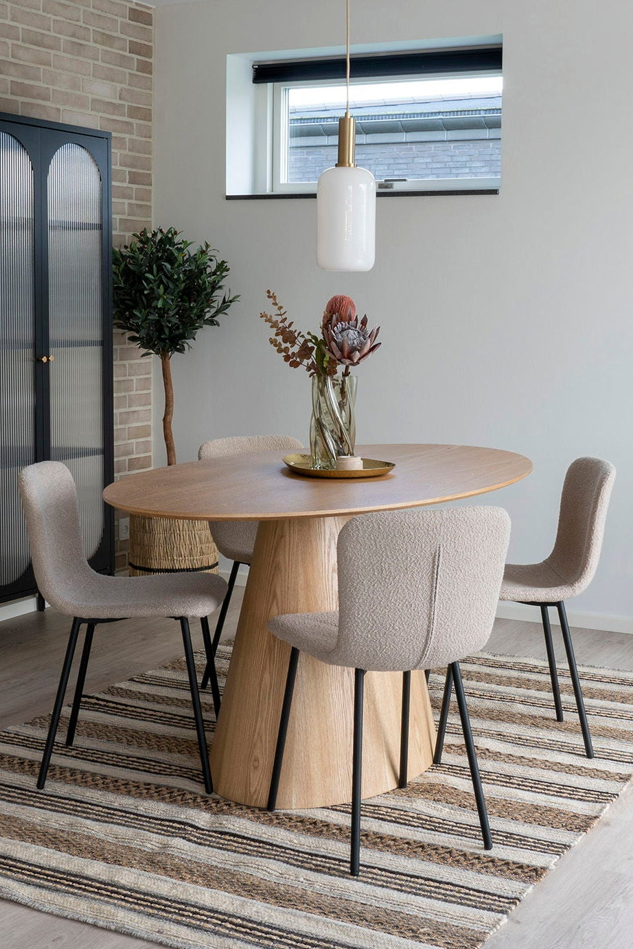 Halden Dining Chair – Beige By House Nordic (Set of 2)