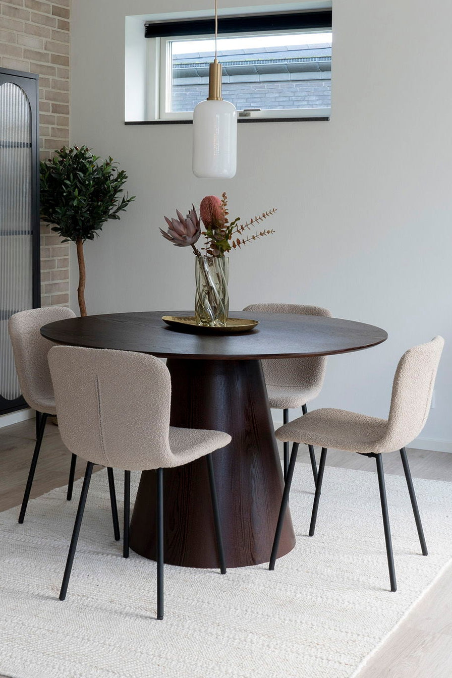 Halden Dining Chair – Beige By House Nordic (Set of 2)