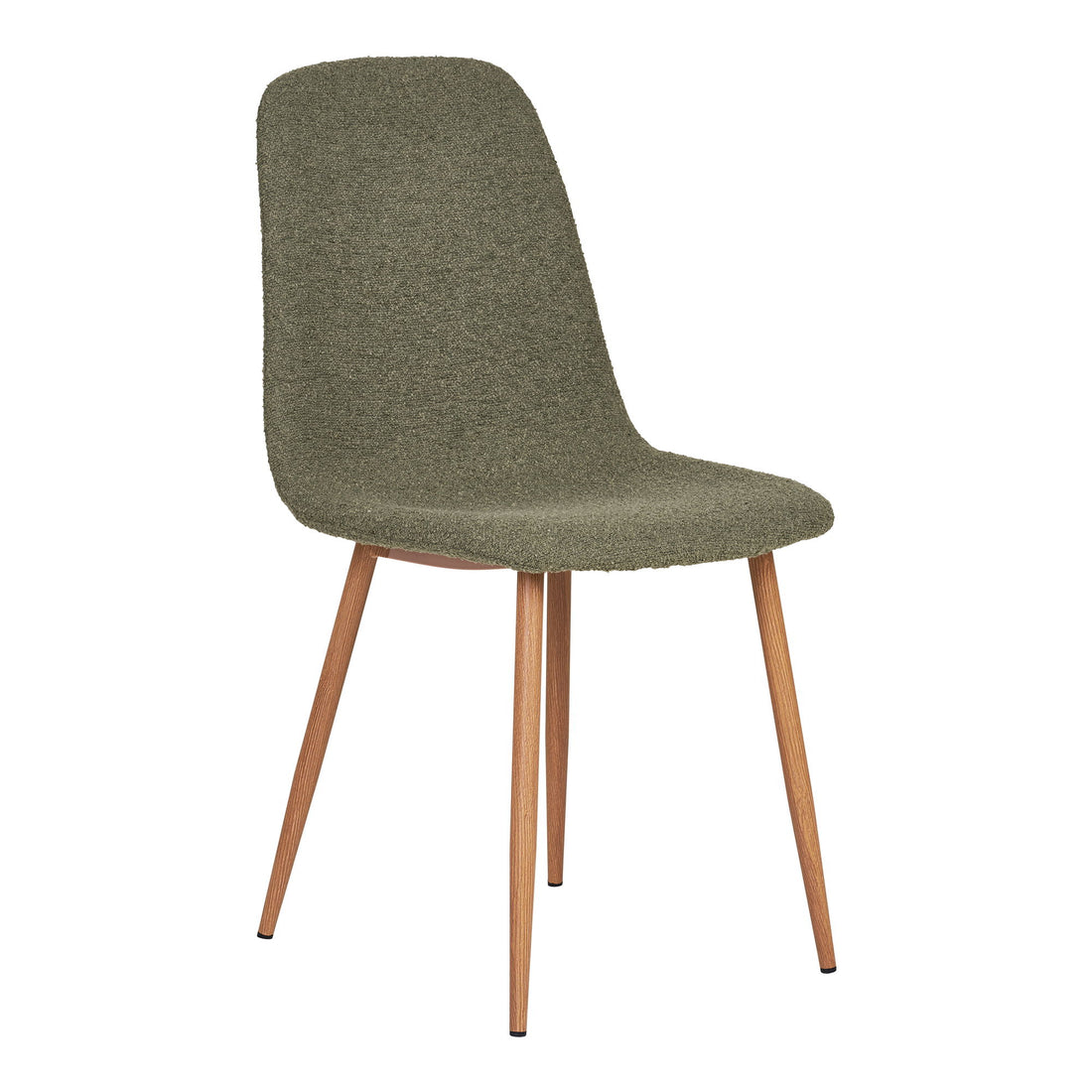 Stockholm Dining Chair – Dark Green Bouclé By House Nordic (set of 2)