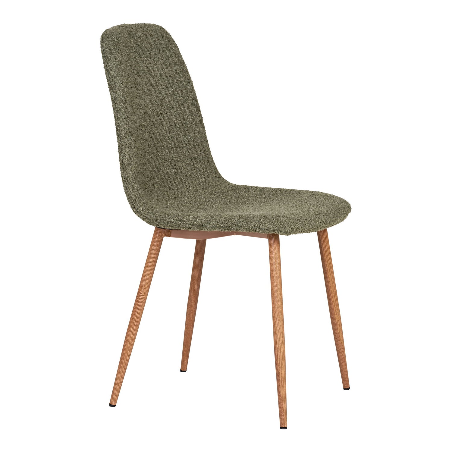 Stockholm Dining Chair – Dark Green Bouclé By House Nordic (set of 2)
