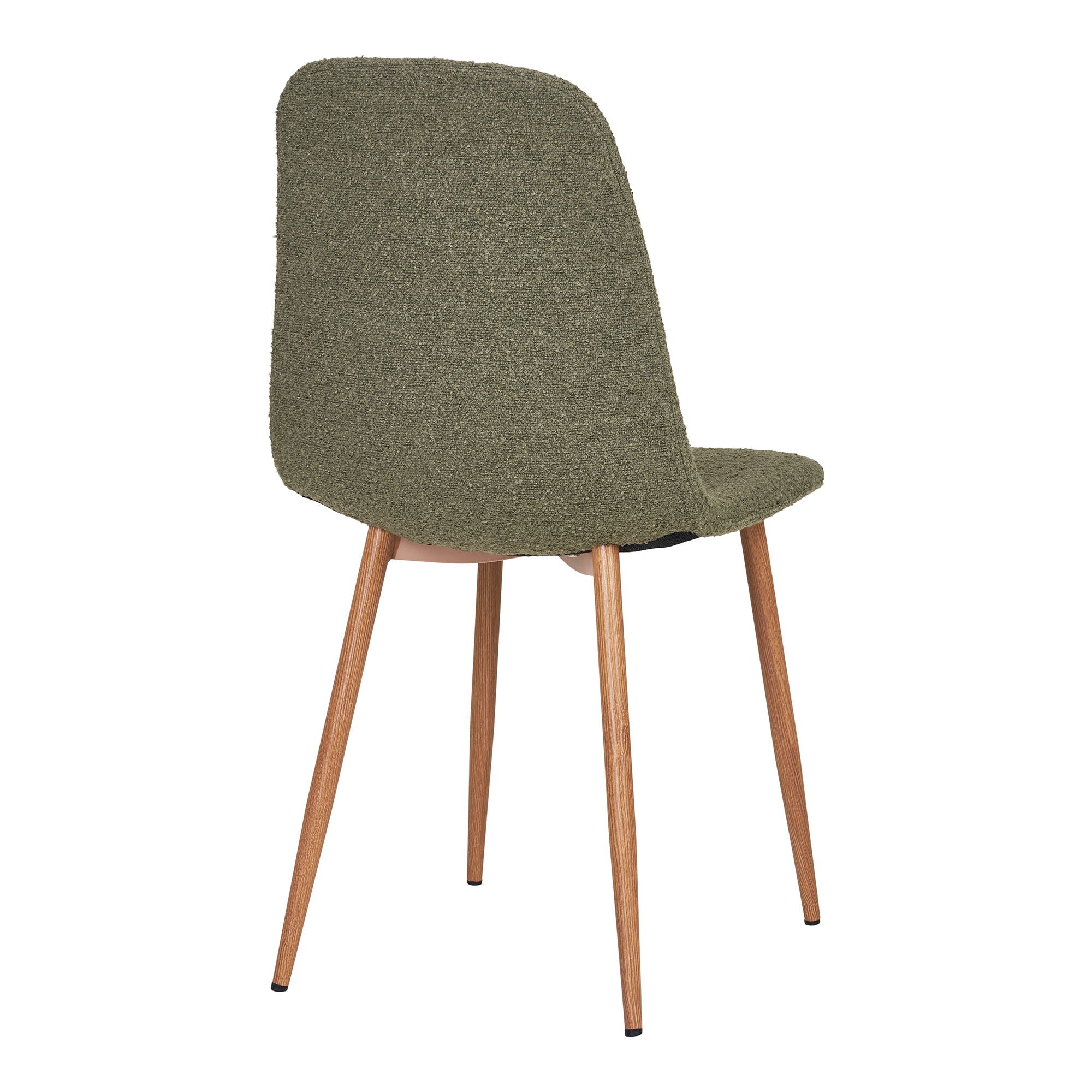 Stockholm Dining Chair – Dark Green Bouclé By House Nordic (set of 2)