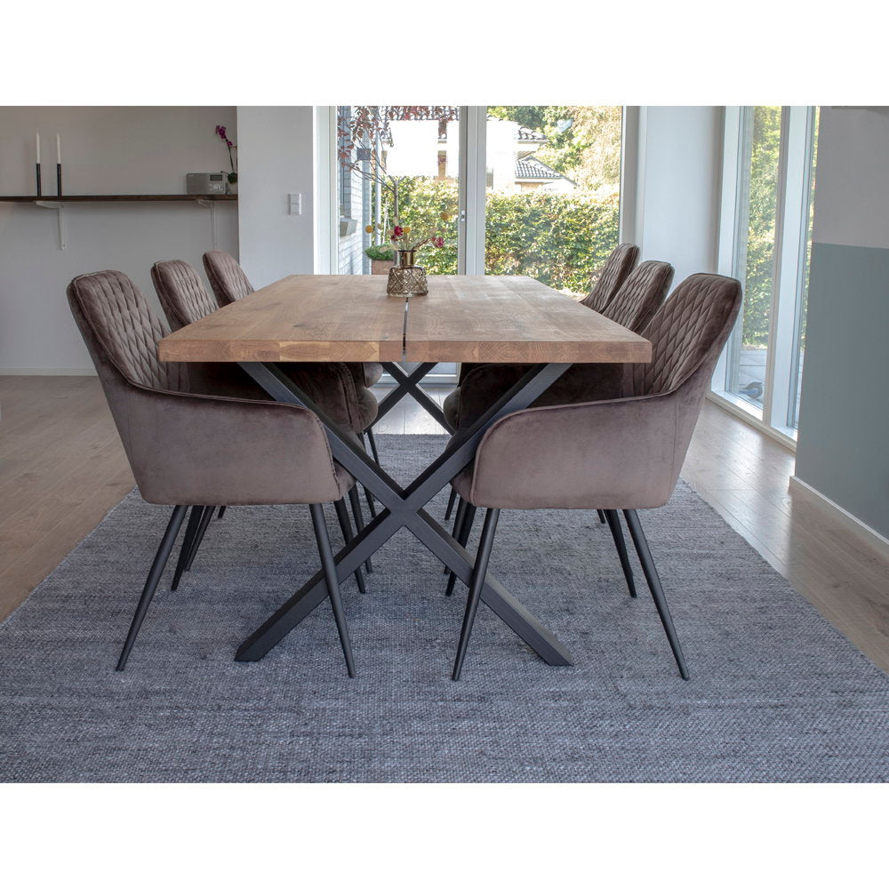Harbo Dining Chair – Mushroom by House Nordic (Set of 2)