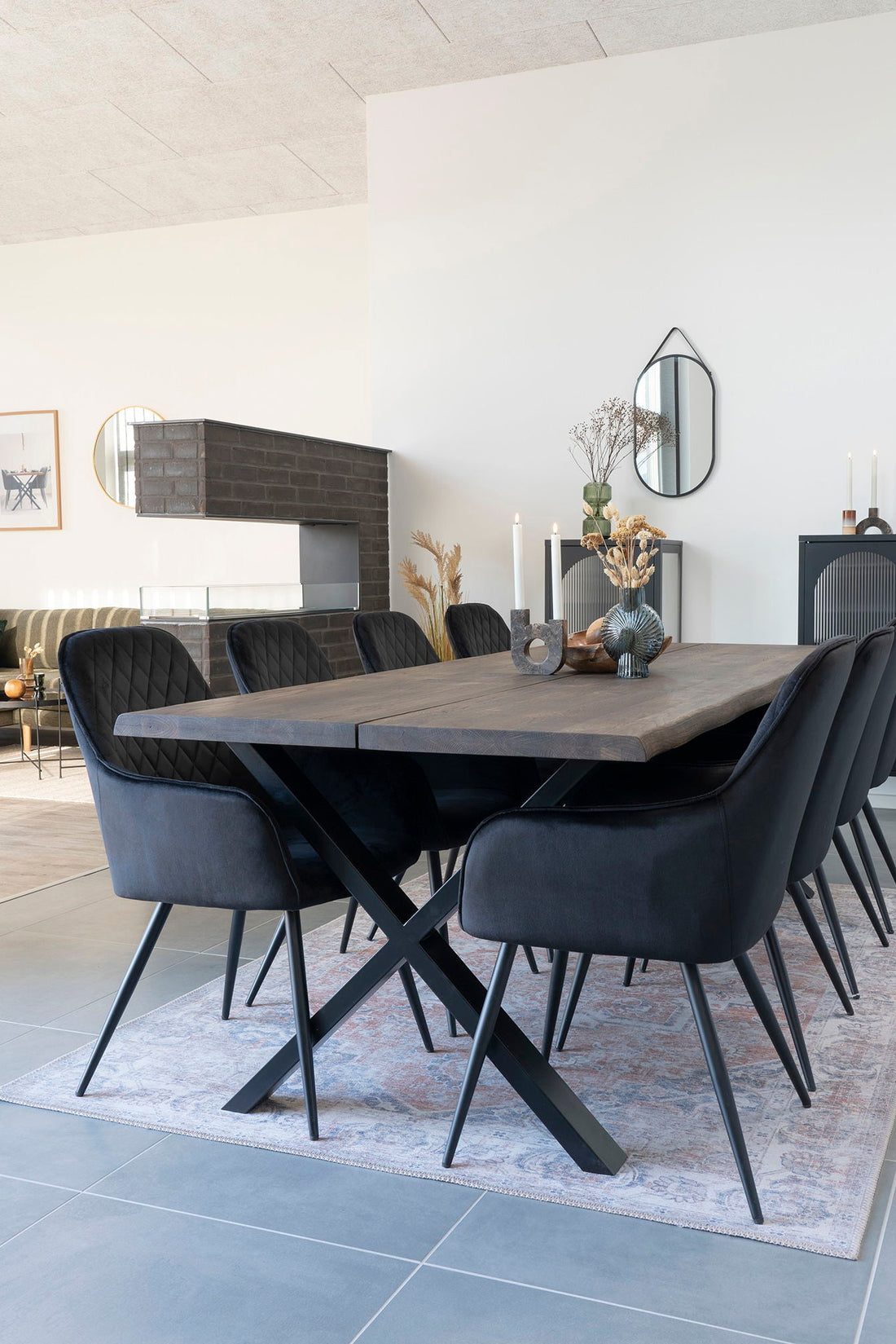 Harbo Dining Chair – Black By House Nordic (Set of 2)