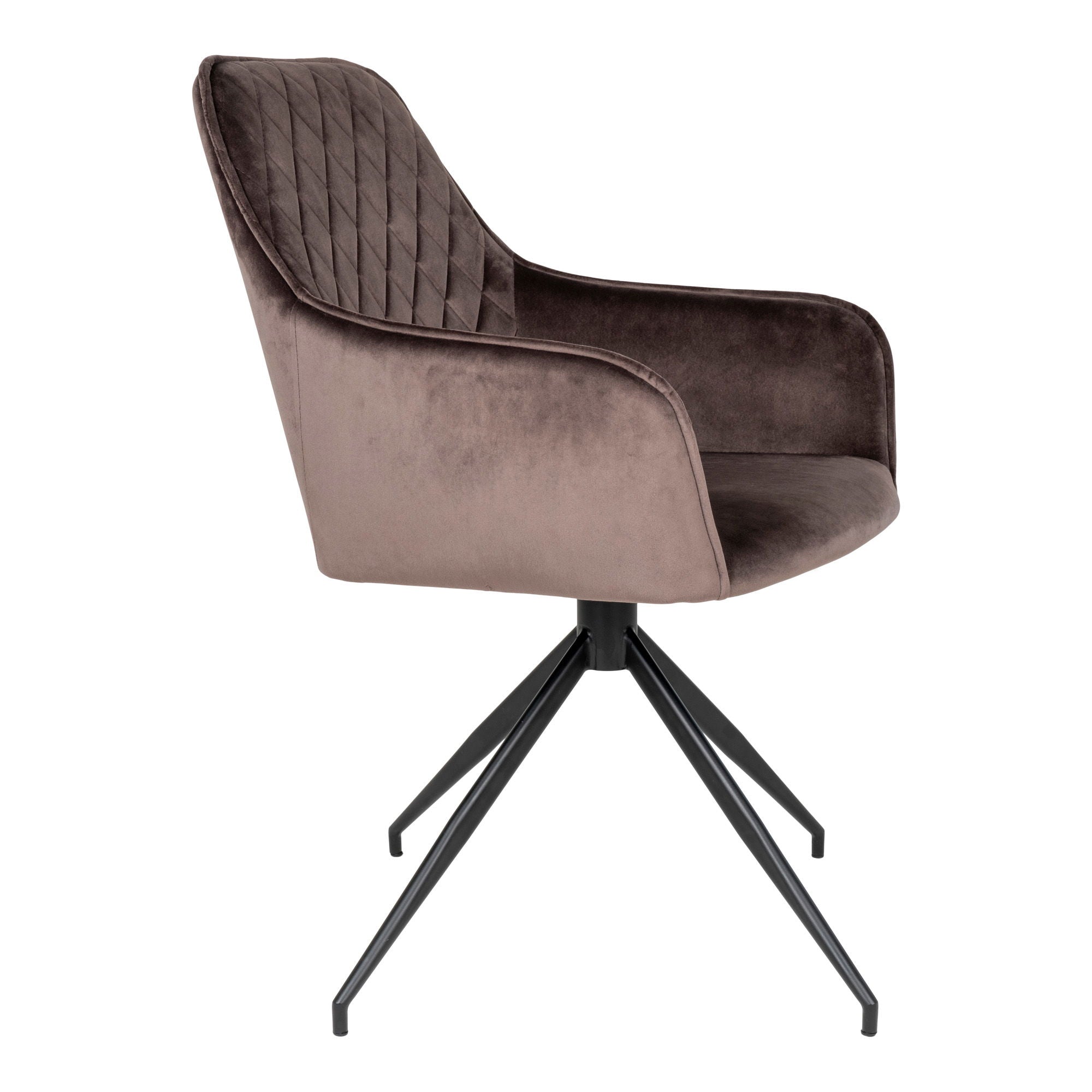 Harbo Dining Chair with Swivel – Mushroom By House Nordic