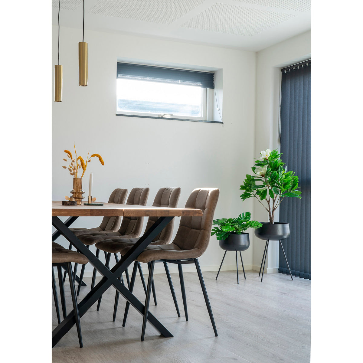 Middelfart Dining Chair – Light Brown by House Nordic (Set of 2)