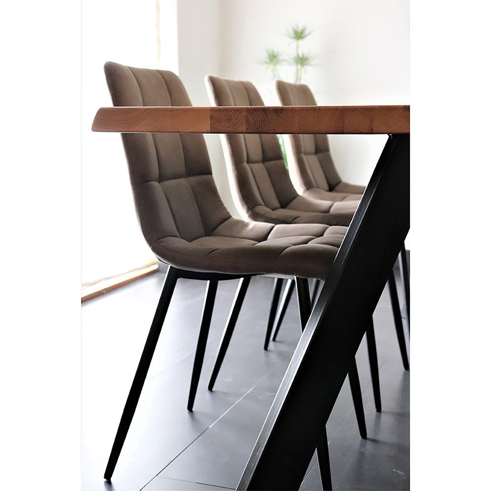Middelfart Dining Chair – Light Brown by House Nordic (Set of 2)